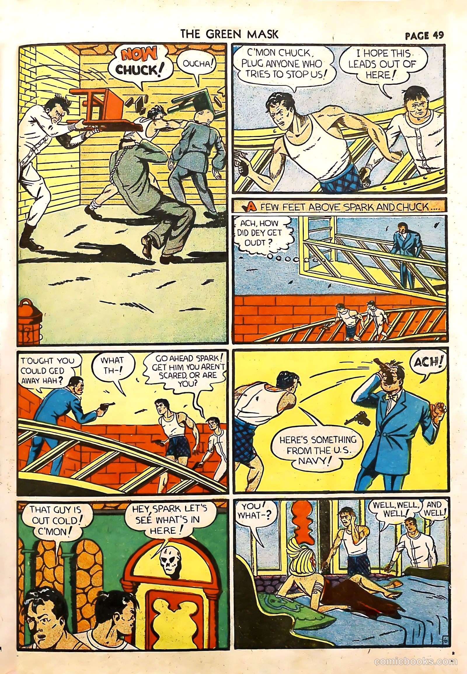 The Green Mask #4 — page 51 of 68