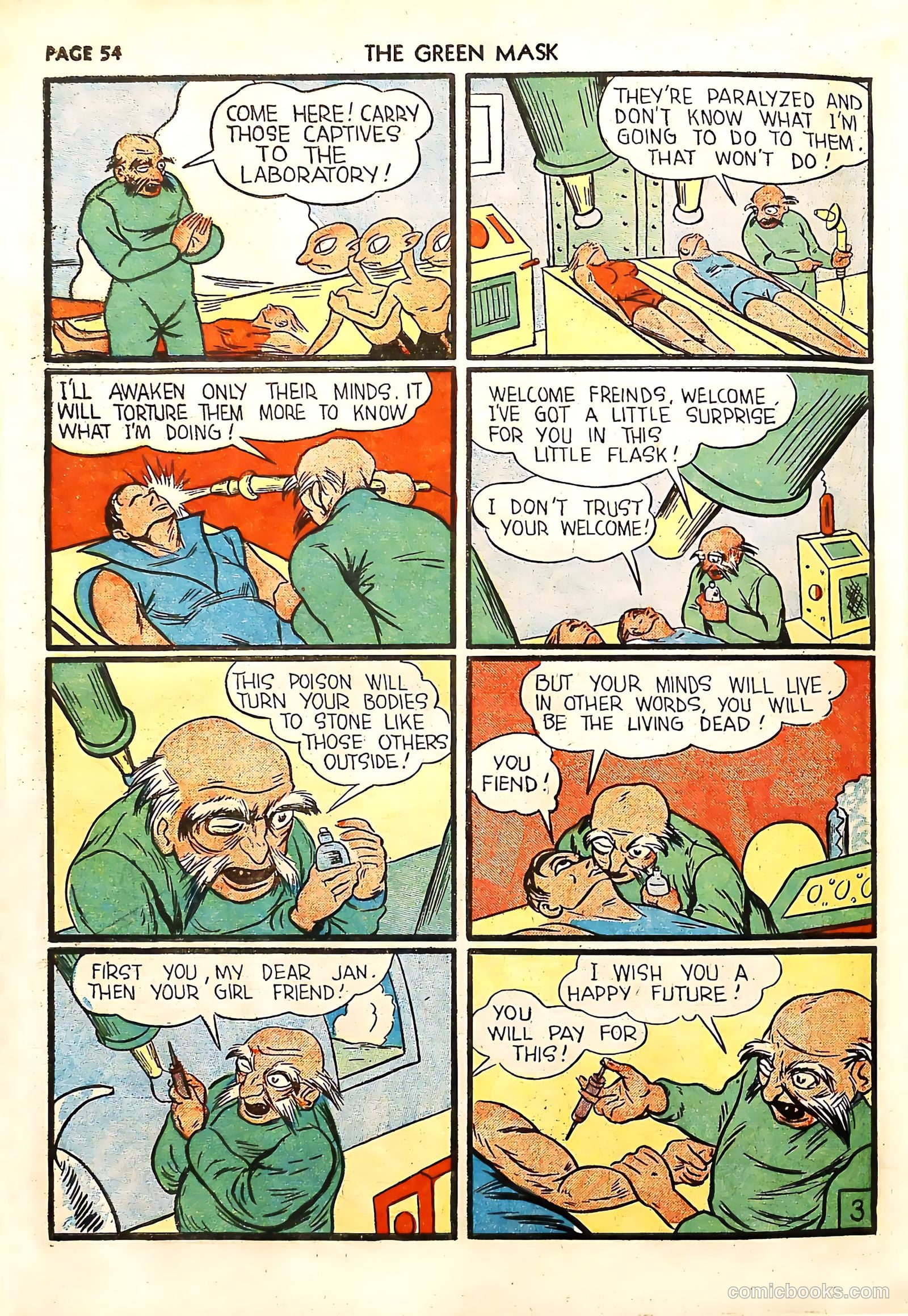 The Green Mask #4 — page 56 of 68