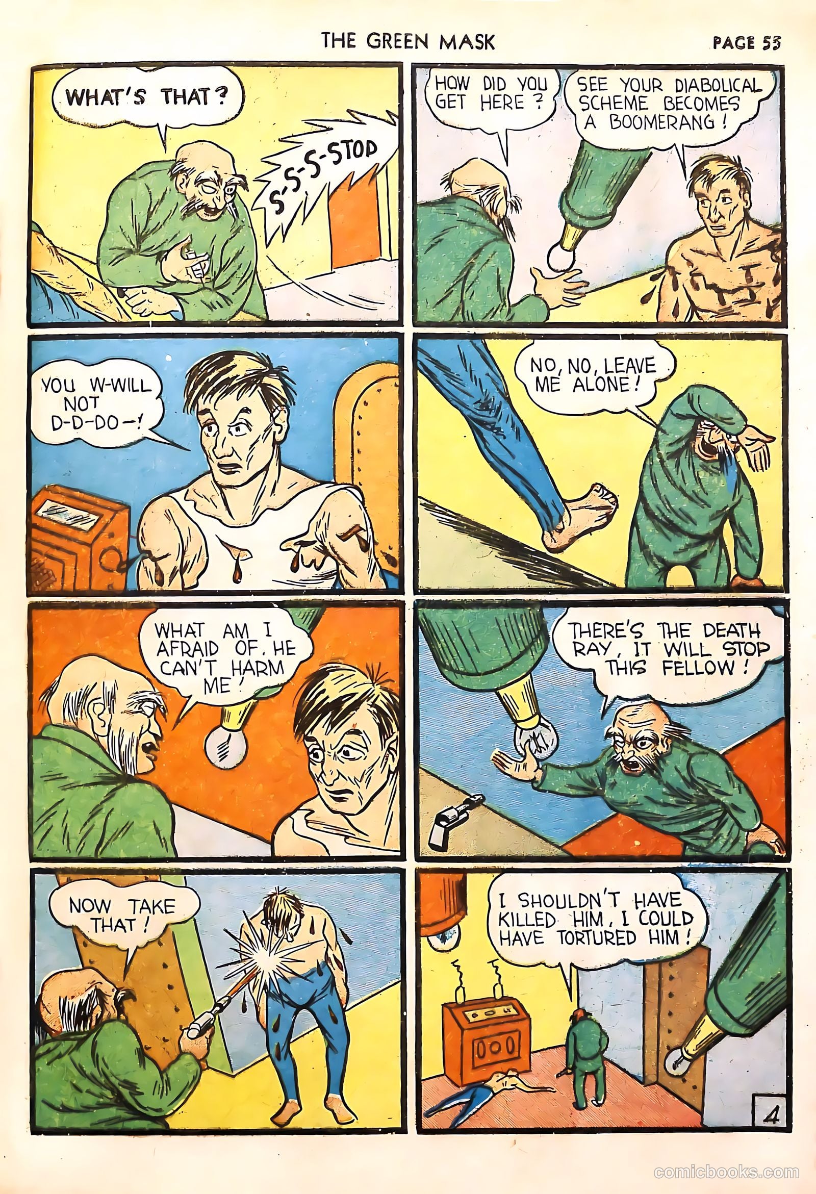 The Green Mask #4 — page 57 of 68
