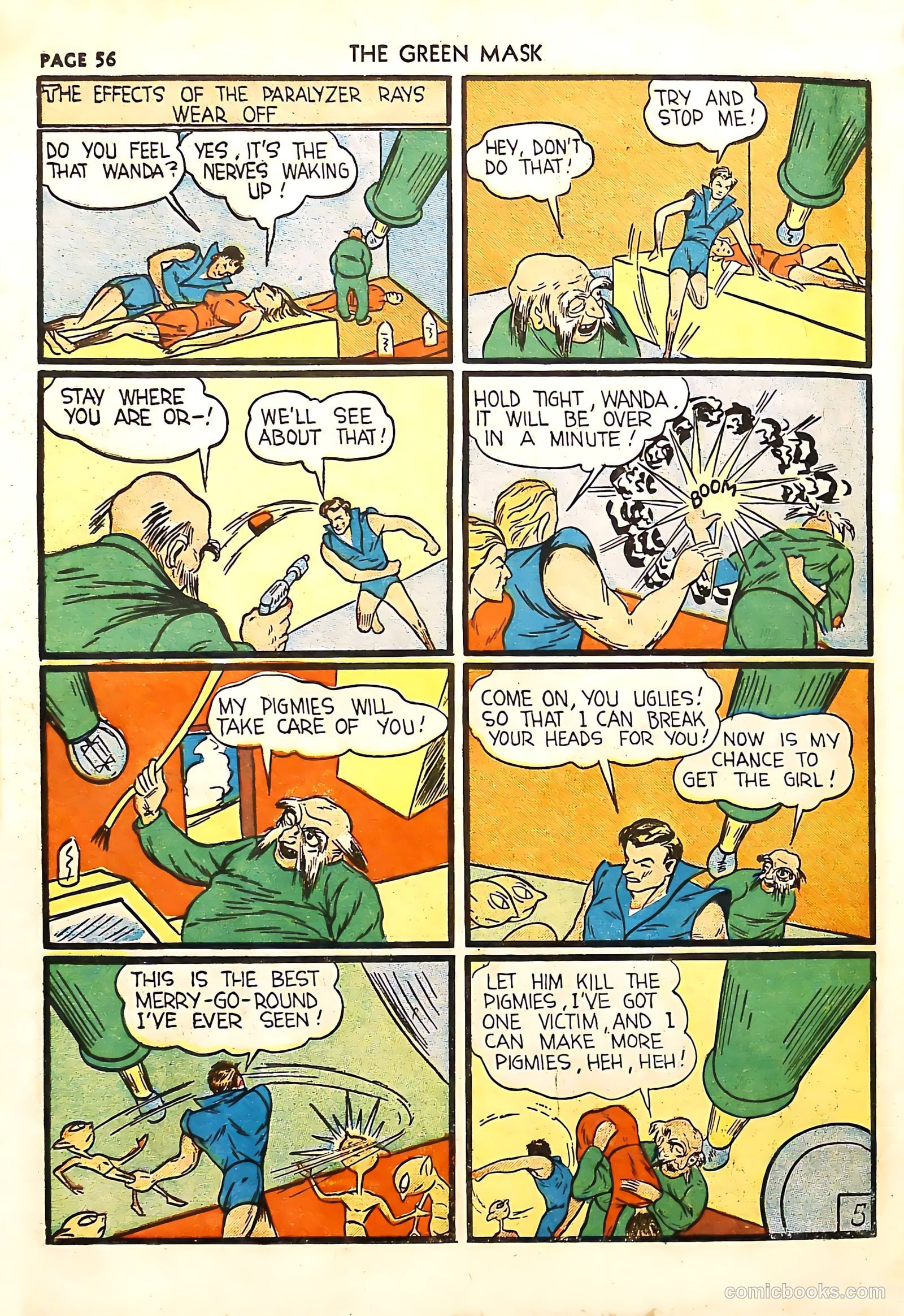 The Green Mask #4 — page 58 of 68