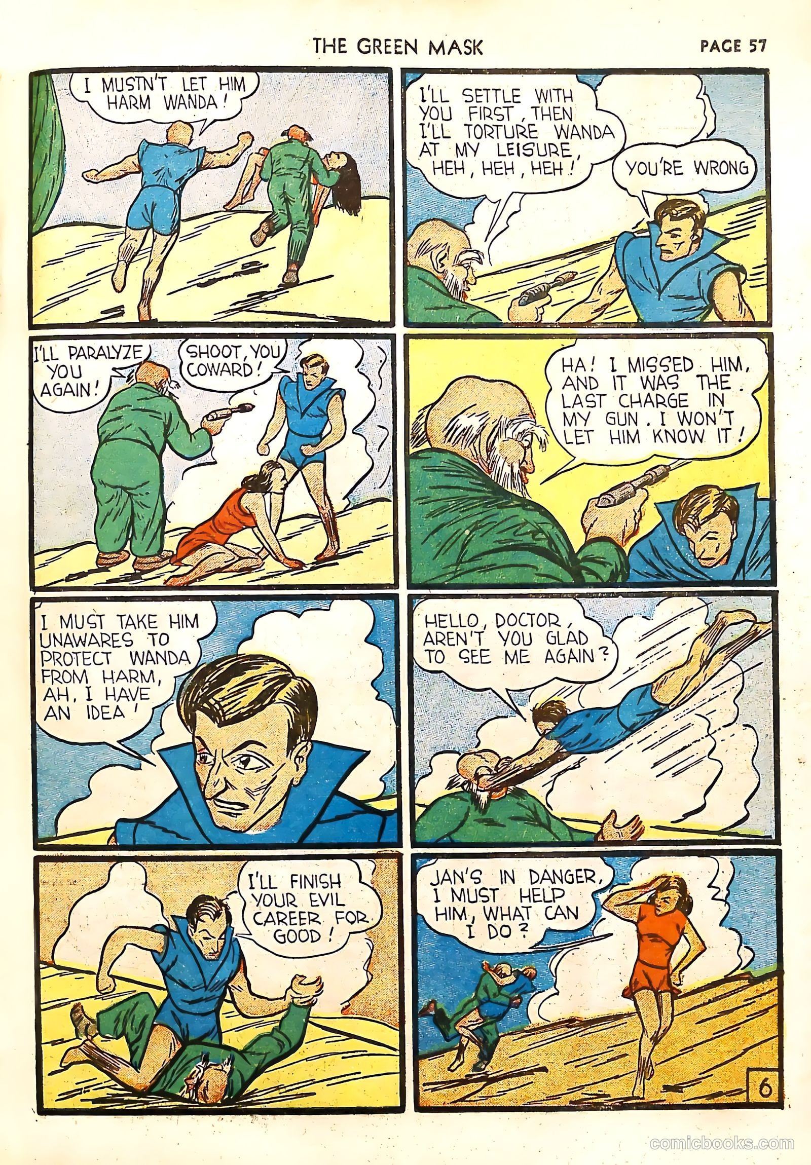 The Green Mask #4 — page 59 of 68