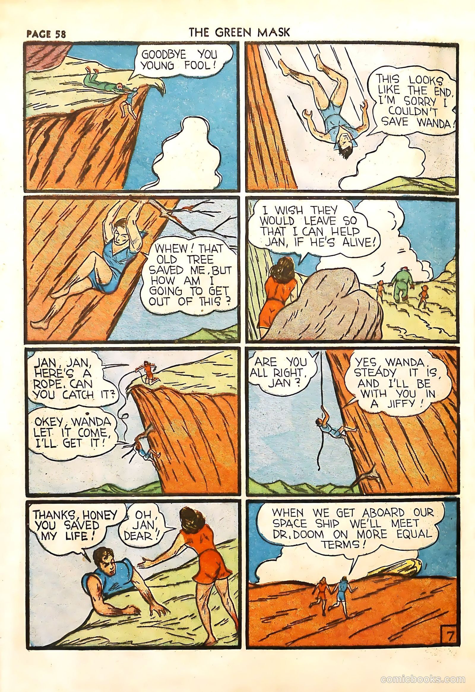 The Green Mask #4 — page 60 of 68