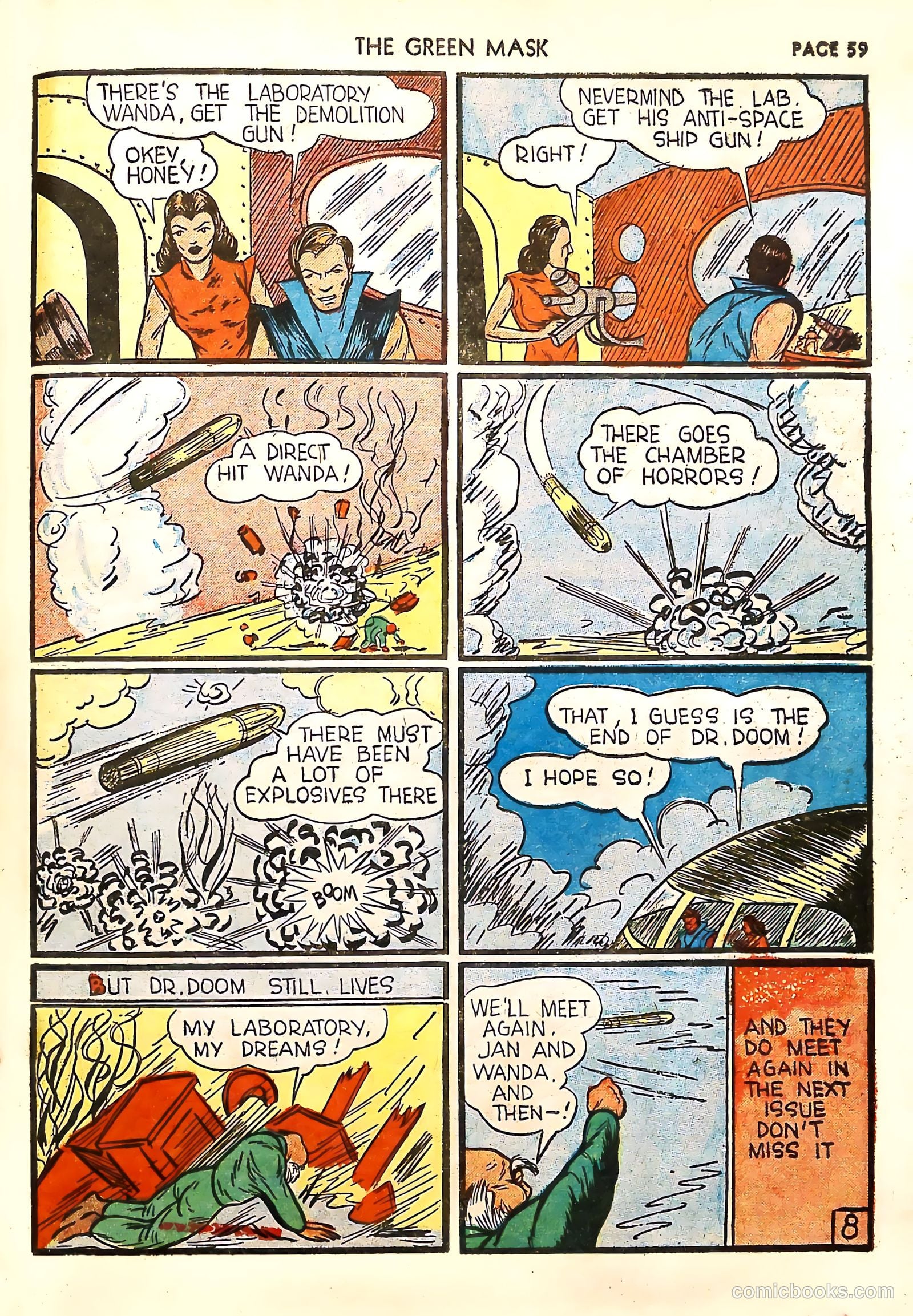 The Green Mask #4 — page 61 of 68