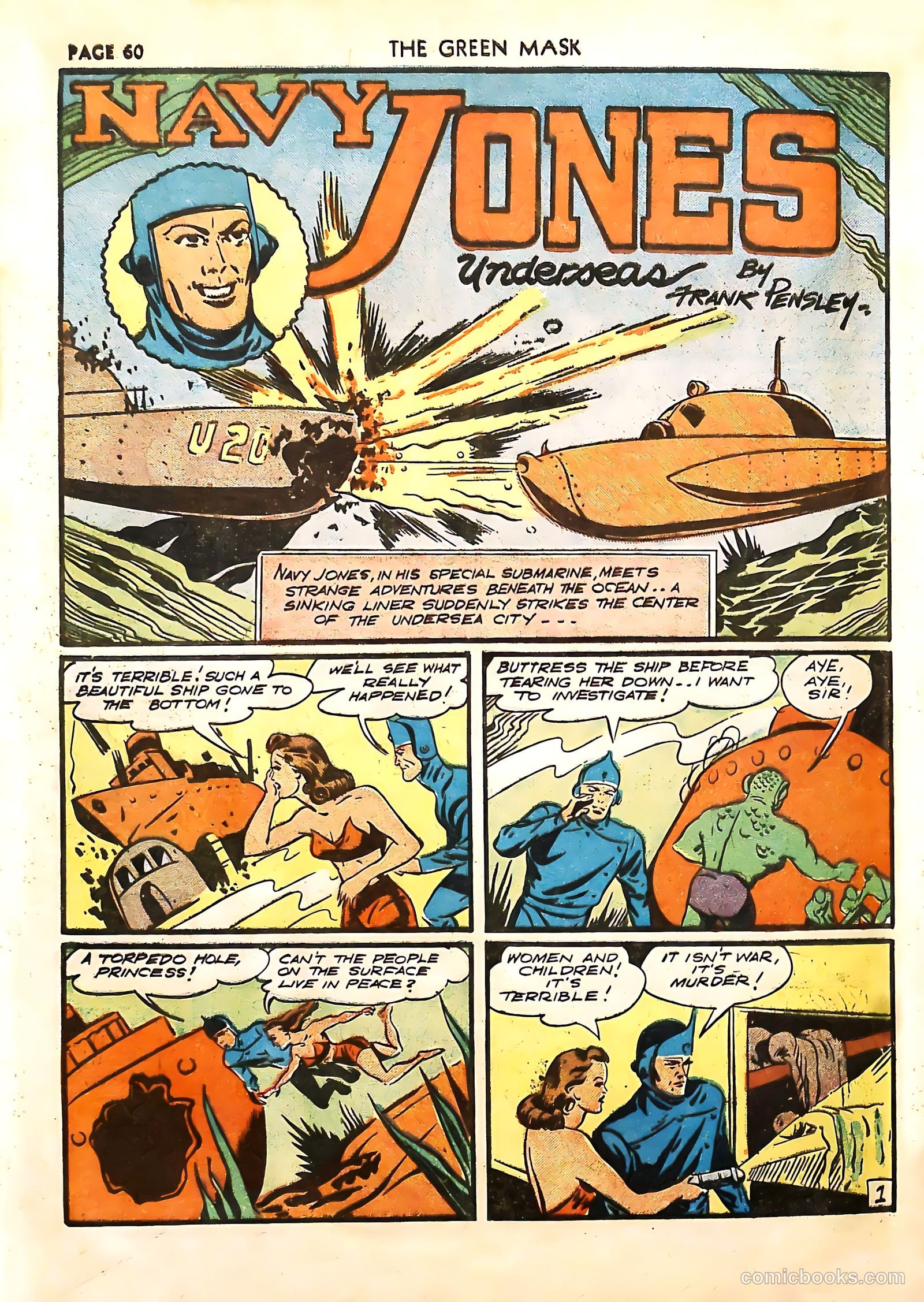 The Green Mask #4 — page 62 of 68
