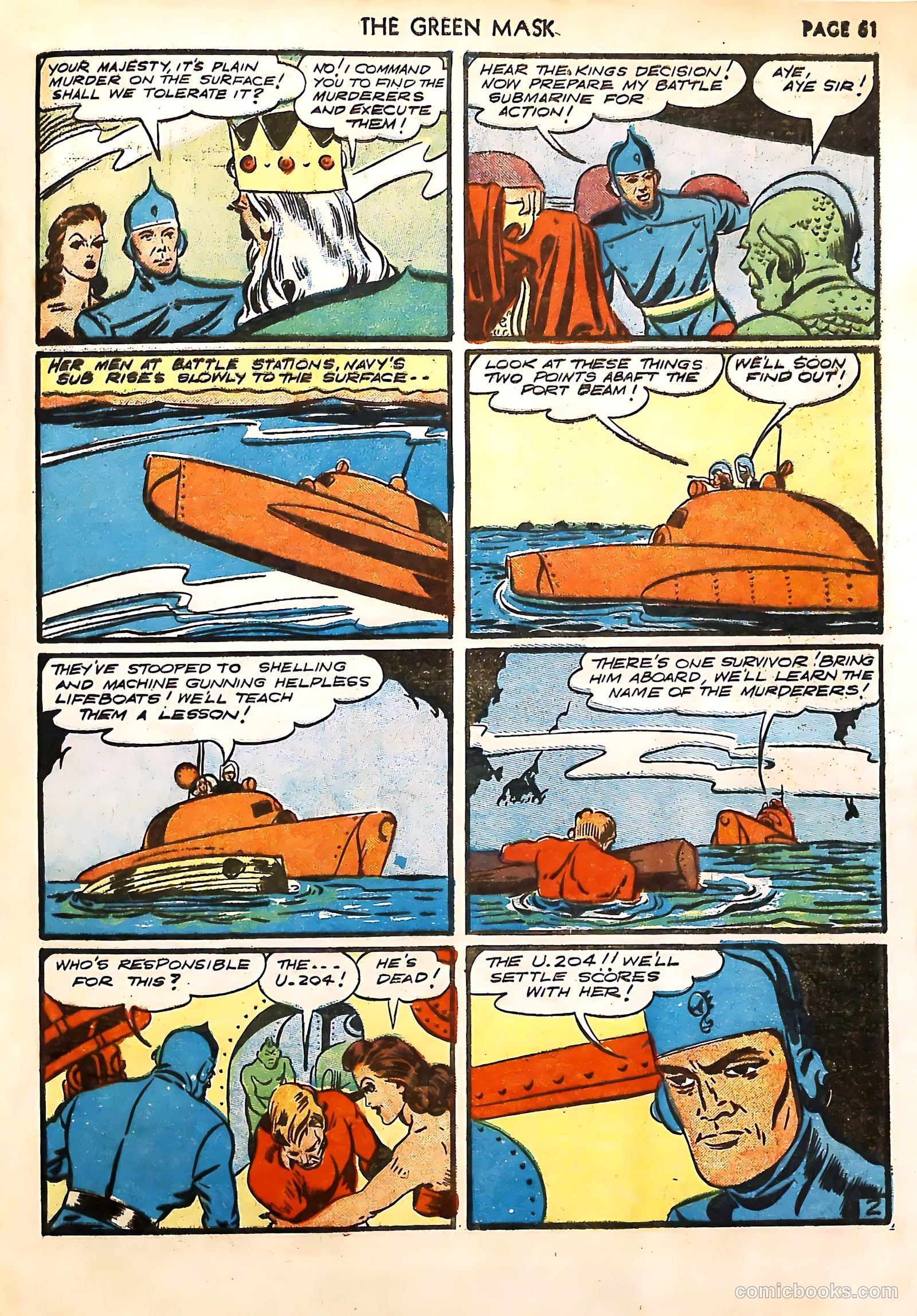 The Green Mask #4 — page 63 of 68