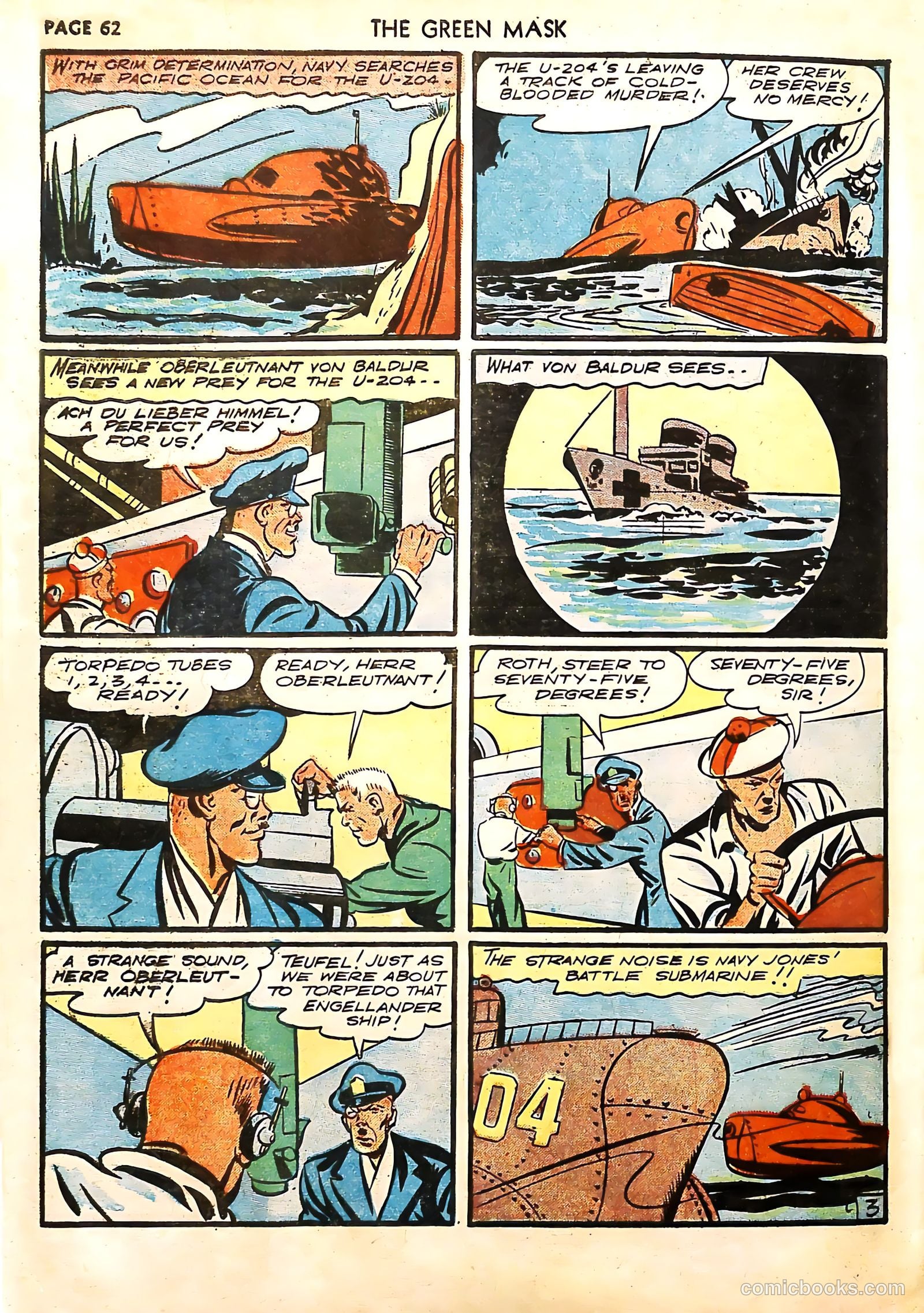 The Green Mask #4 — page 64 of 68