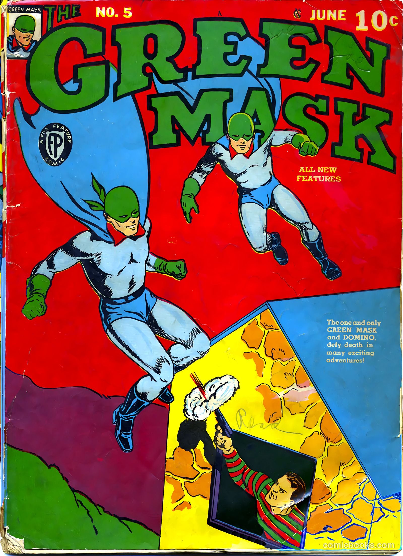 The Green Mask #5 — page 1 of 66