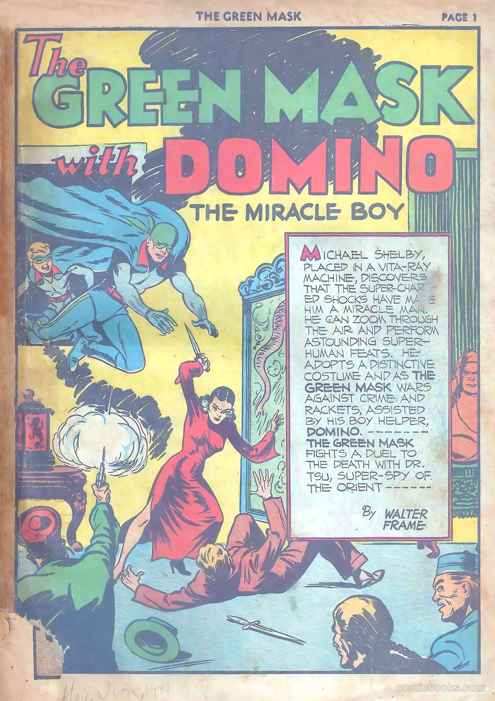 The Green Mask #5 — page 2 of 66