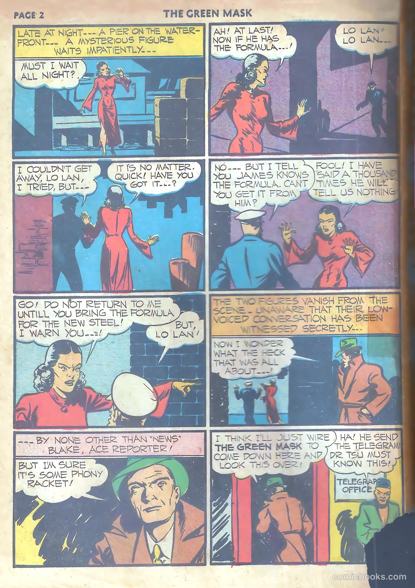 The Green Mask #5 — page 3 of 66