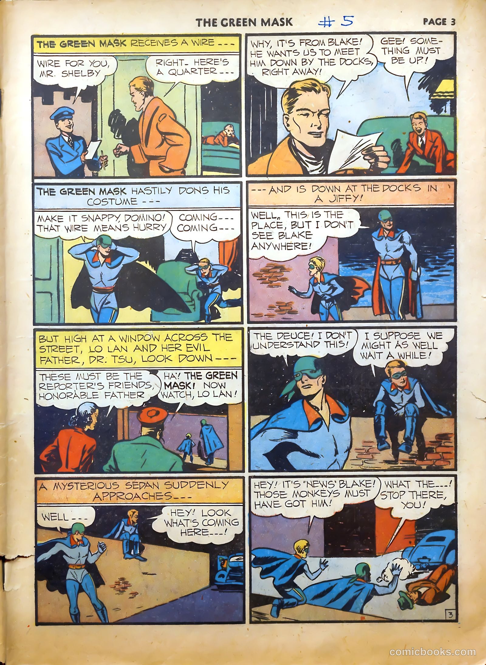 The Green Mask #5 — page 4 of 66