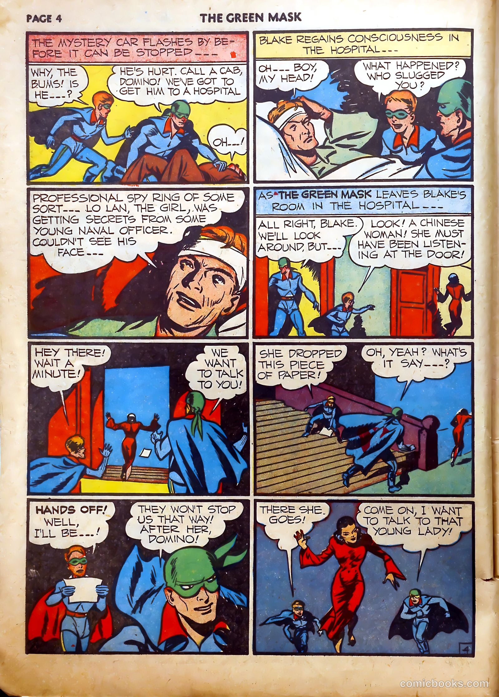 The Green Mask #5 — page 5 of 66