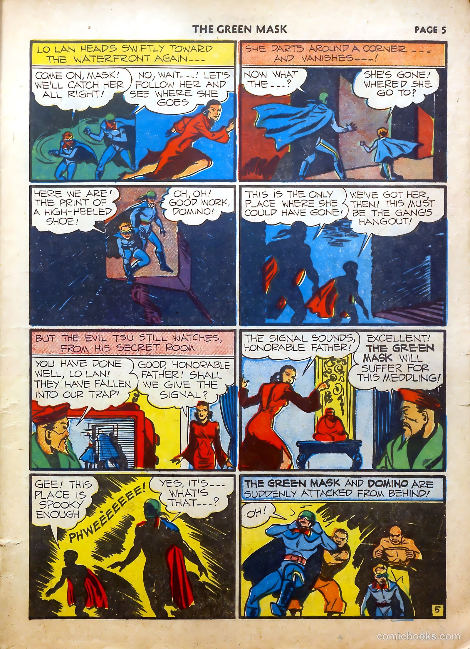 The Green Mask #5 — page 6 of 66