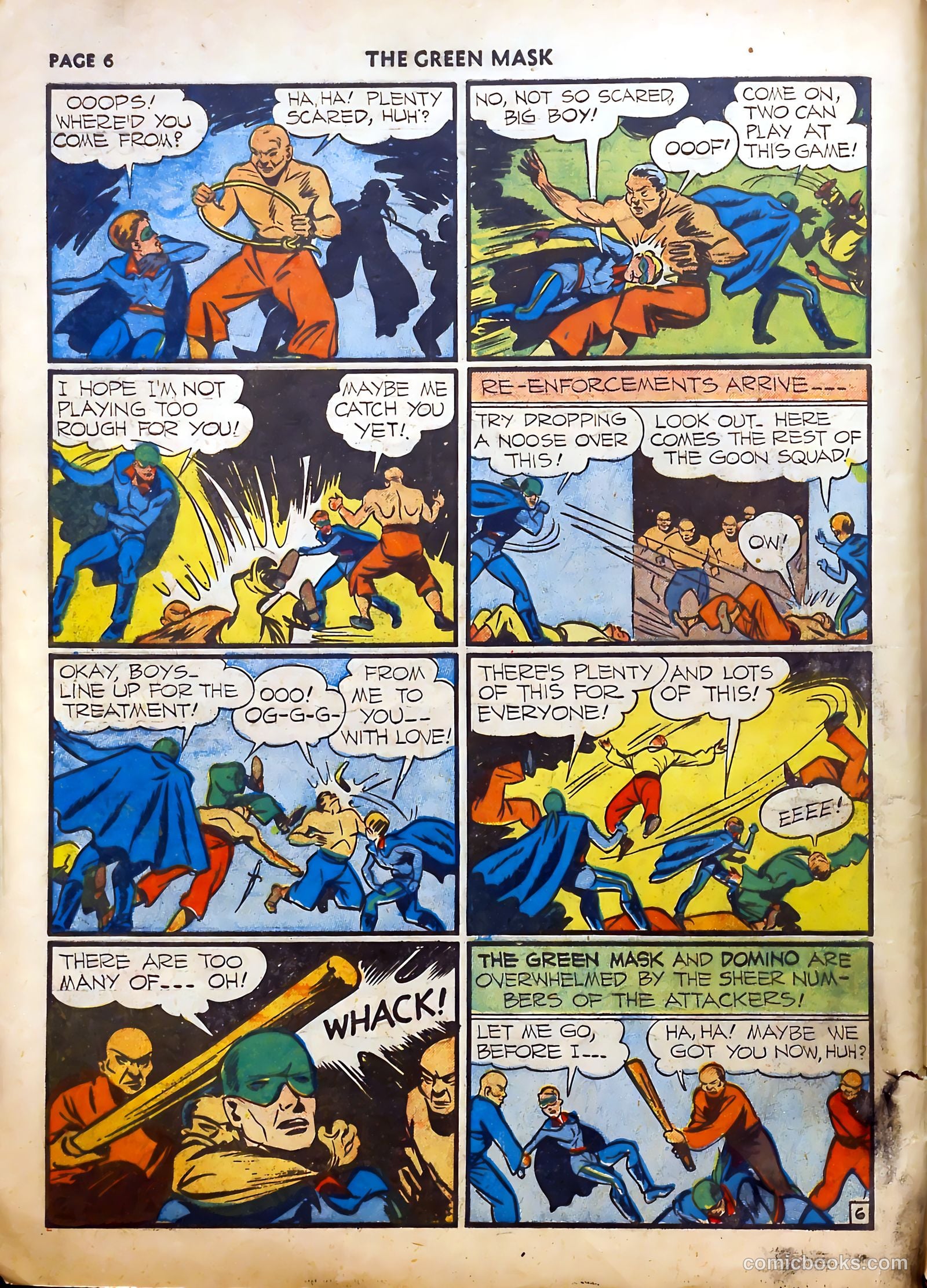 The Green Mask #5 — page 7 of 66
