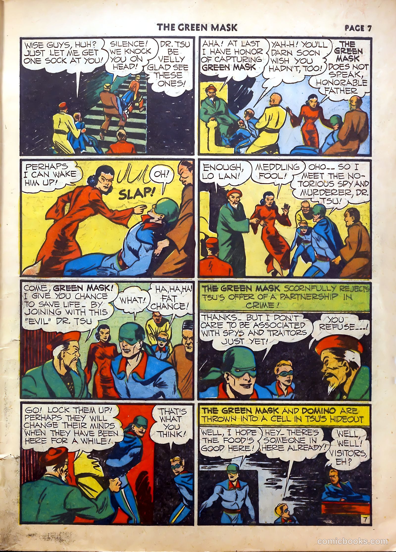 The Green Mask #5 — page 8 of 66