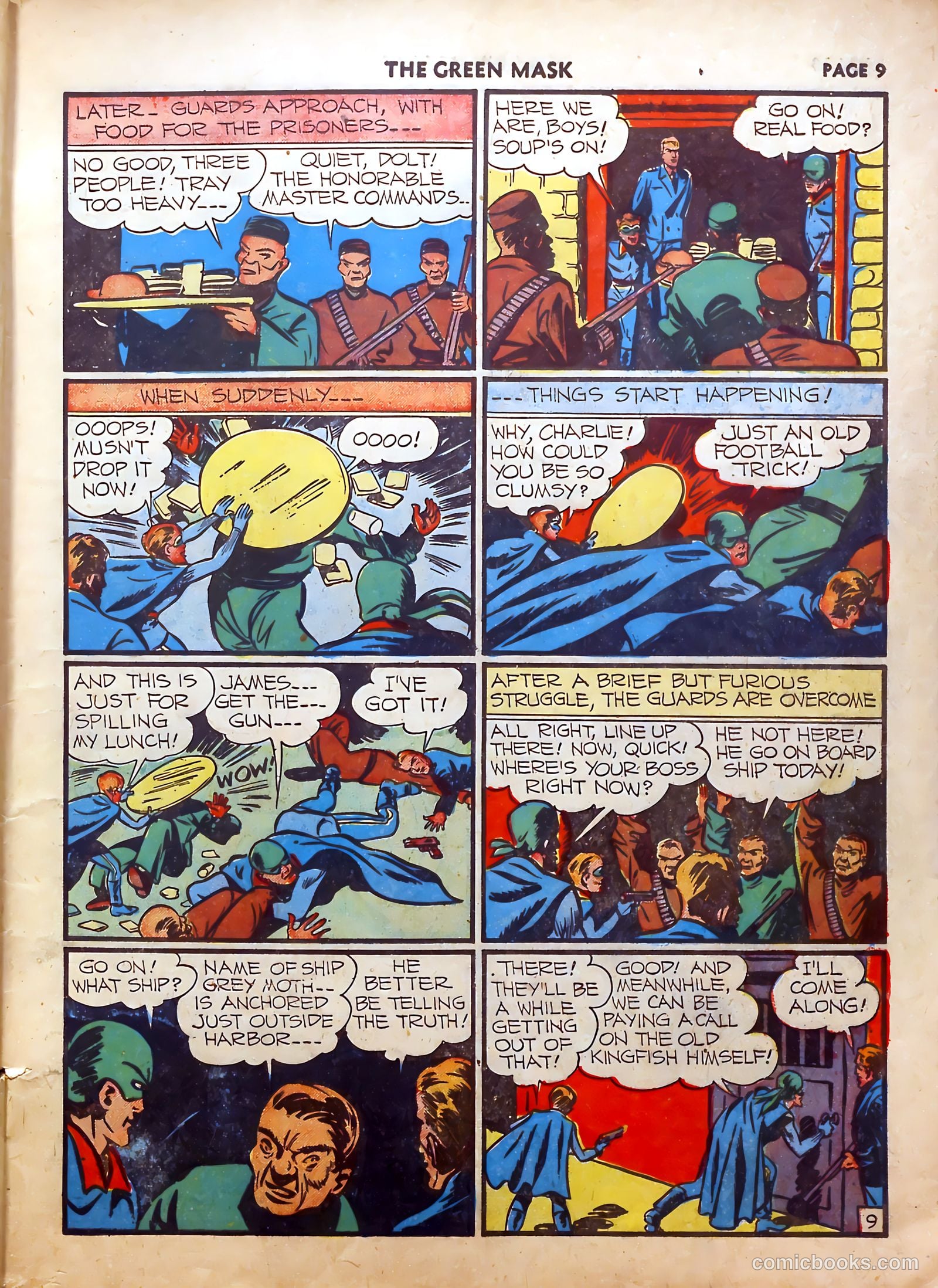 The Green Mask #5 — page 10 of 66