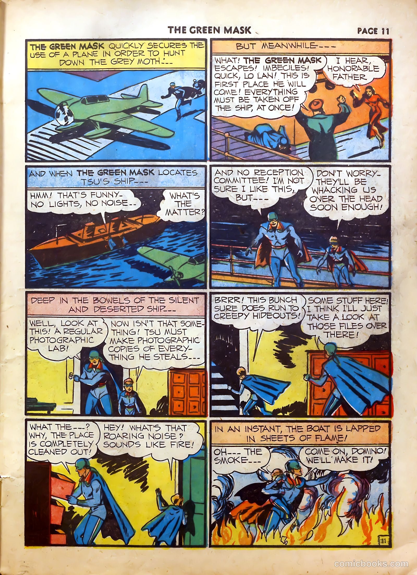 The Green Mask #5 — page 12 of 66