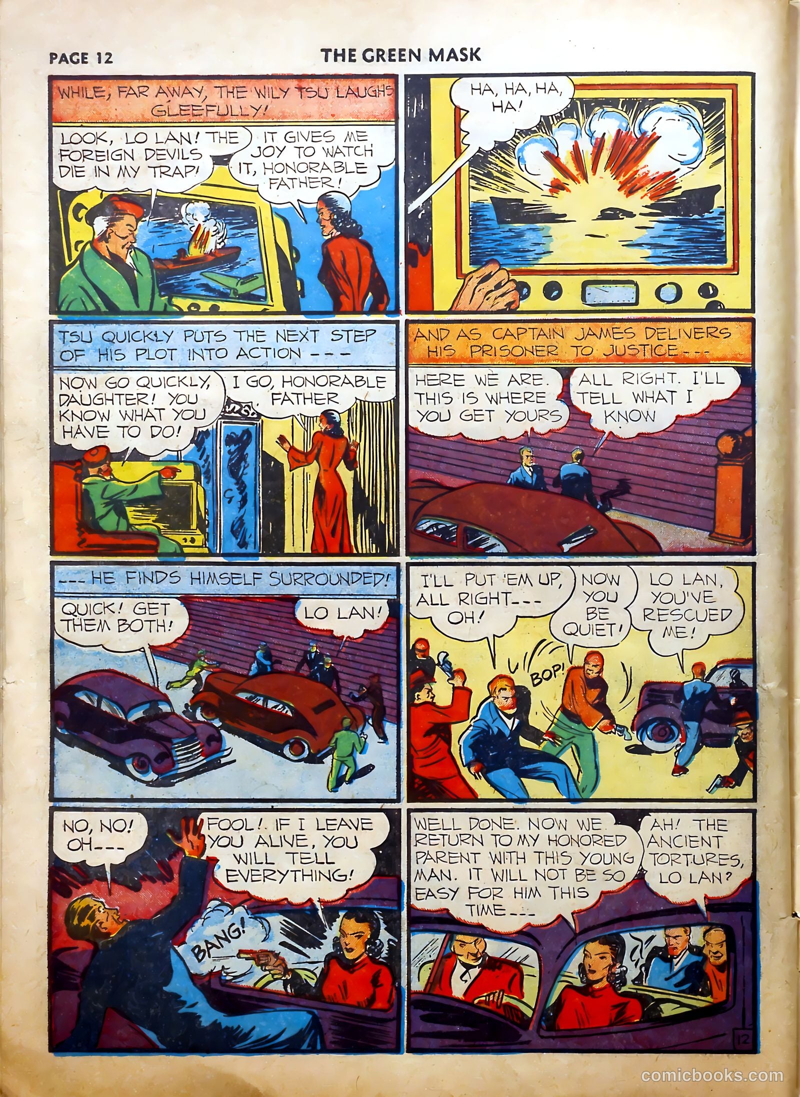 The Green Mask #5 — page 13 of 66
