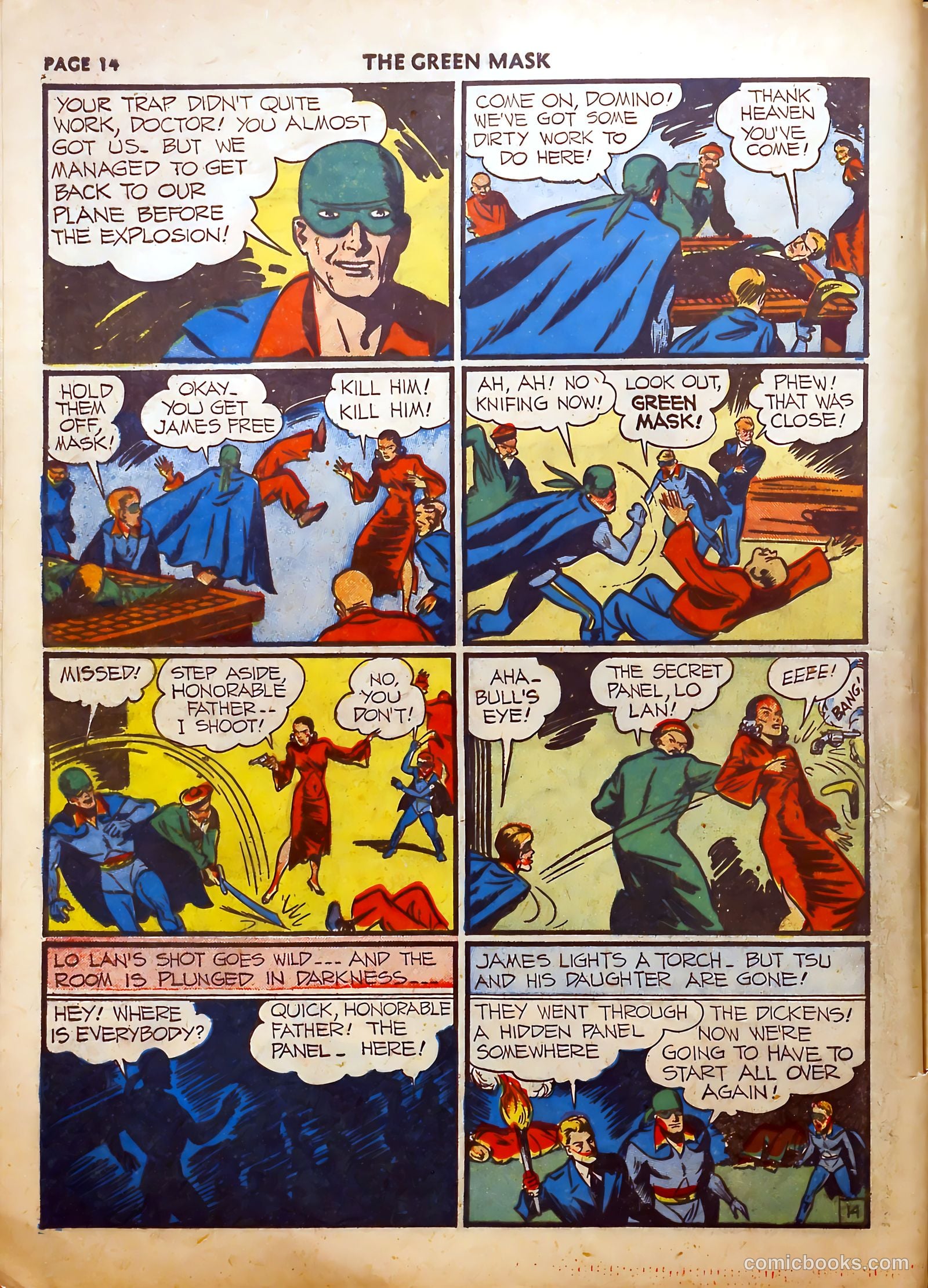 The Green Mask #5 — page 15 of 66