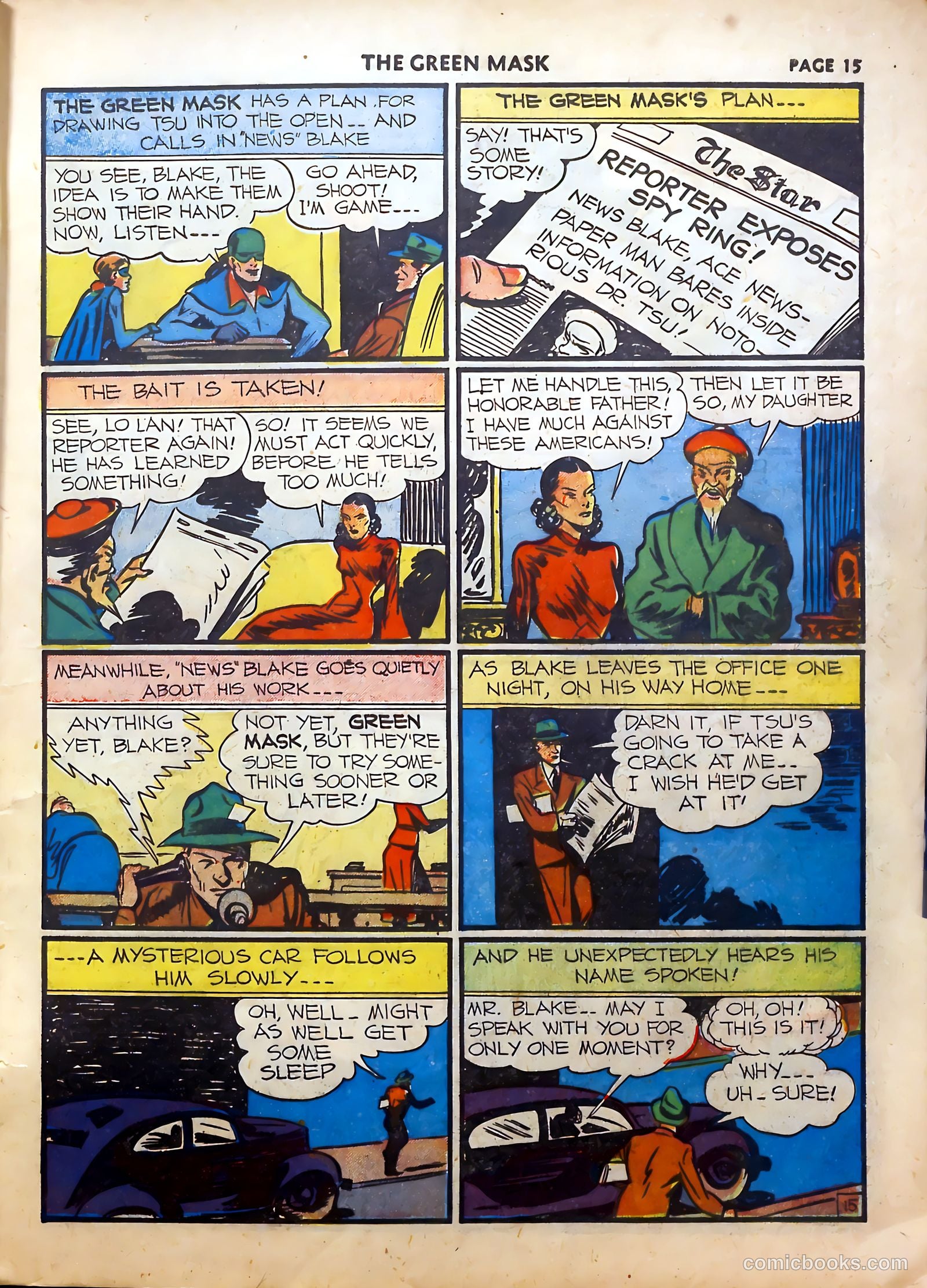 The Green Mask #5 — page 16 of 66