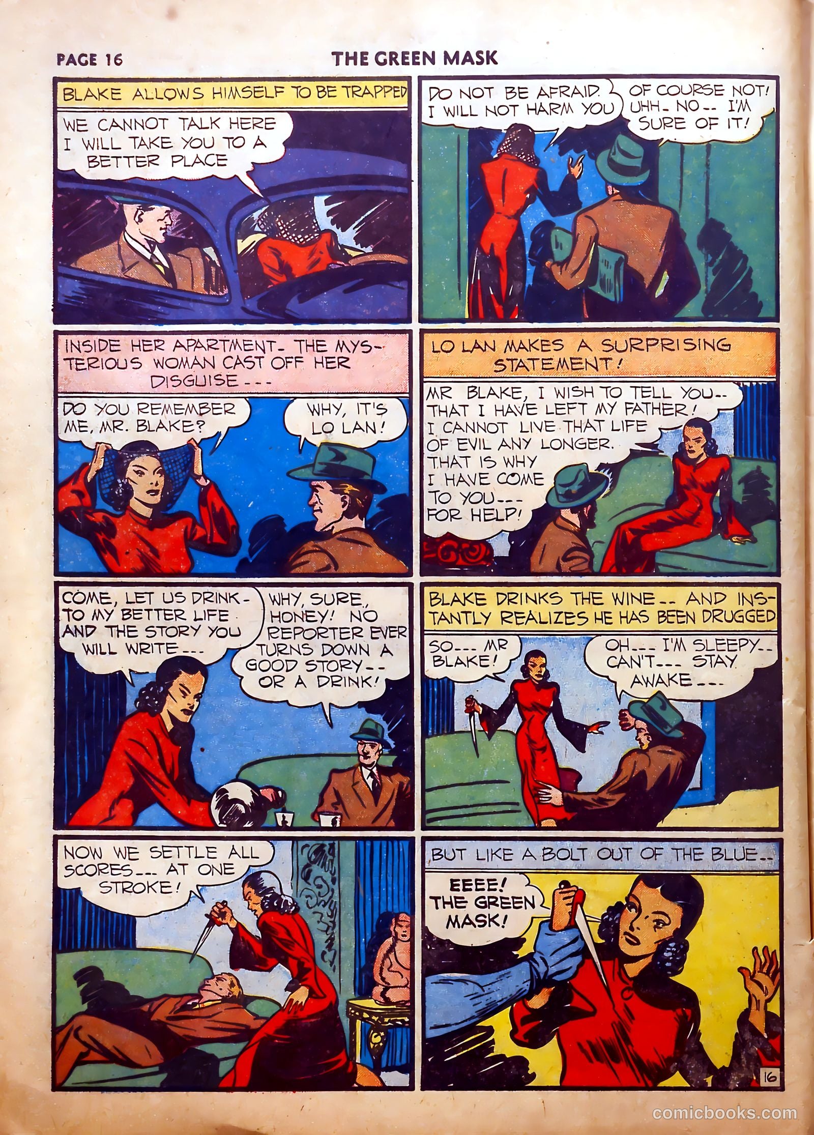 The Green Mask #5 — page 17 of 66