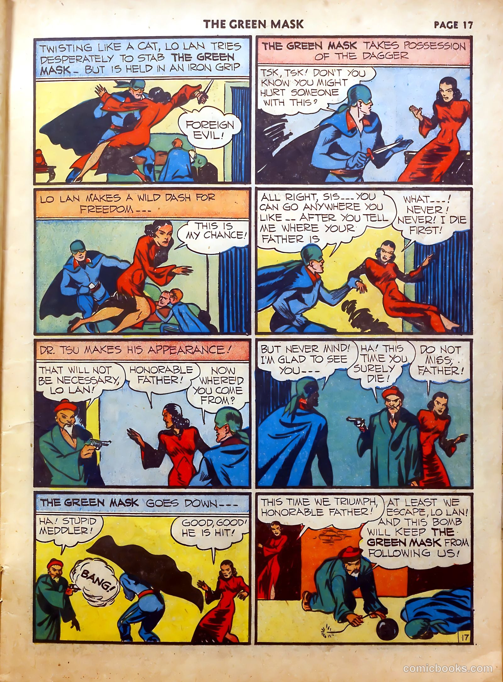 The Green Mask #5 — page 18 of 66