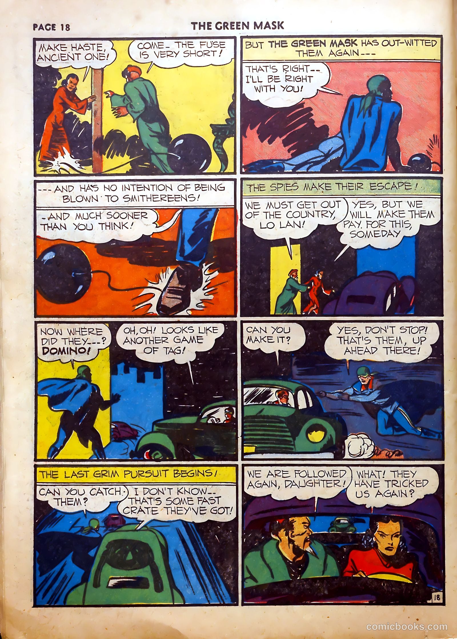 The Green Mask #5 — page 19 of 66