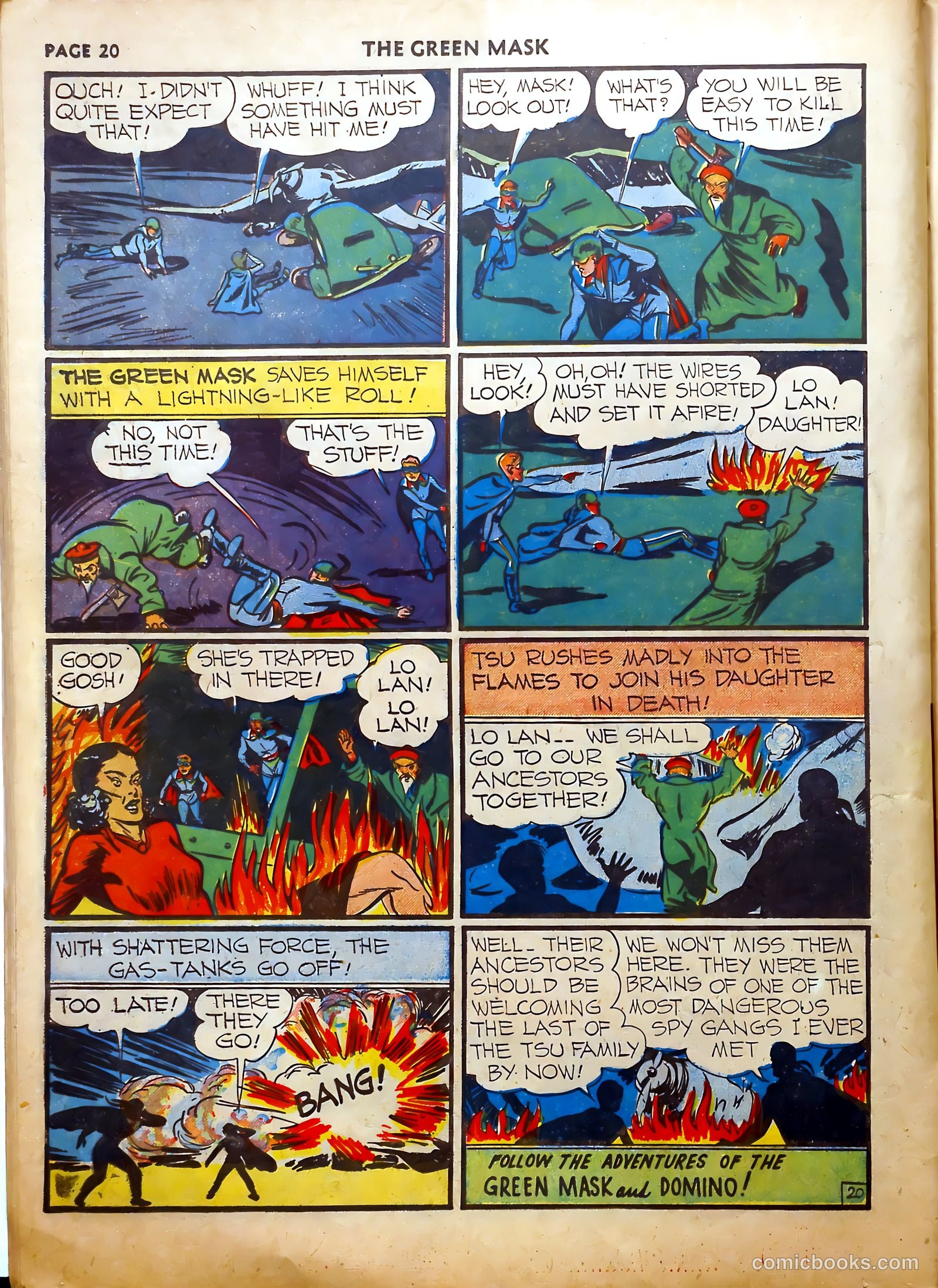 The Green Mask #5 — page 21 of 66