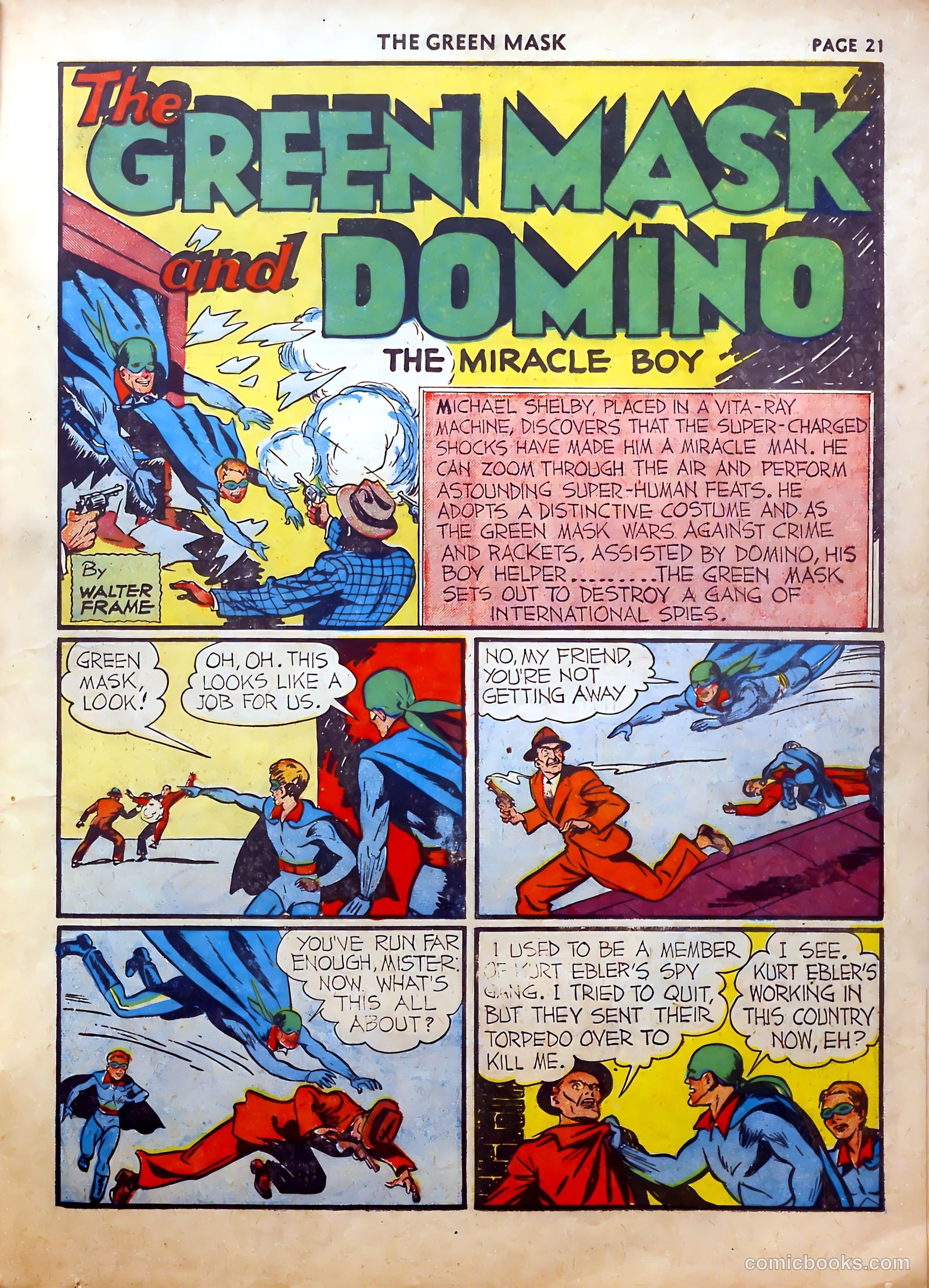 The Green Mask #5 — page 22 of 66