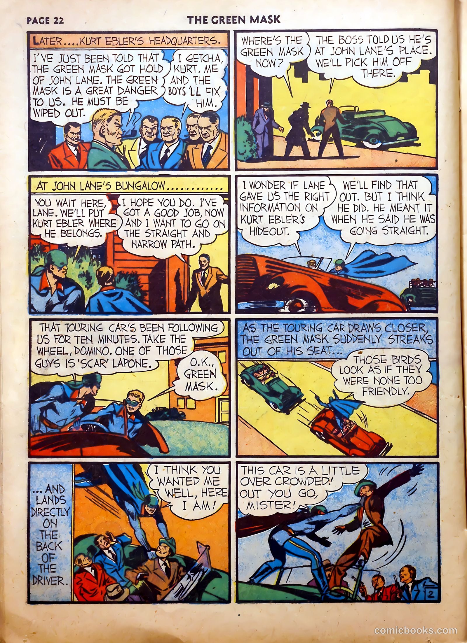The Green Mask #5 — page 23 of 66