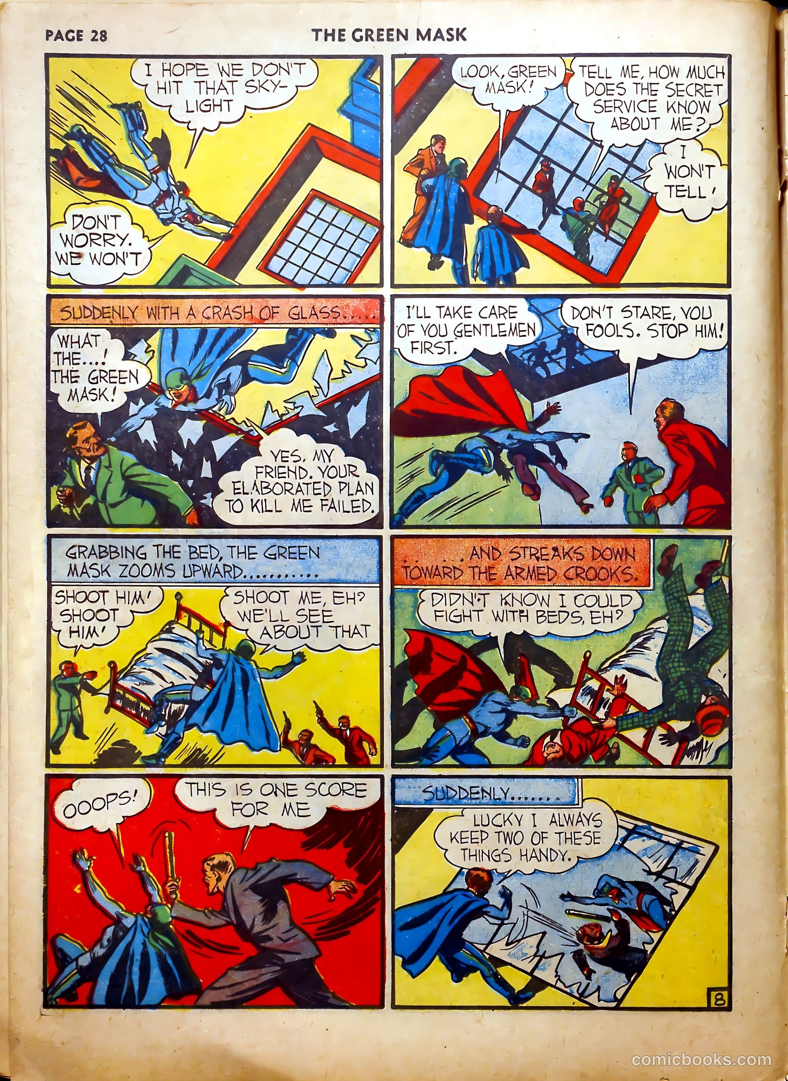 The Green Mask #5 — page 29 of 66