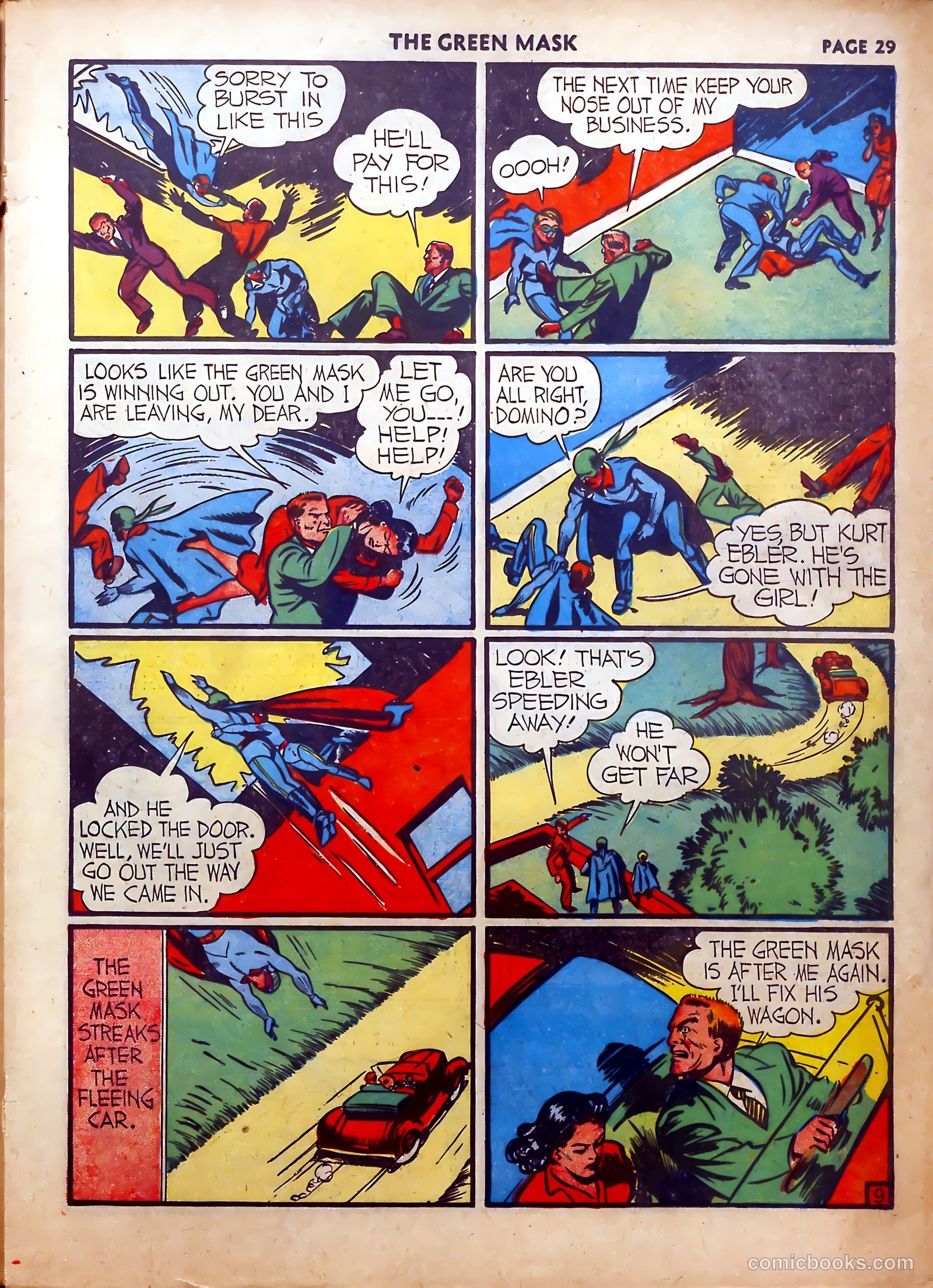 The Green Mask #5 — page 30 of 66