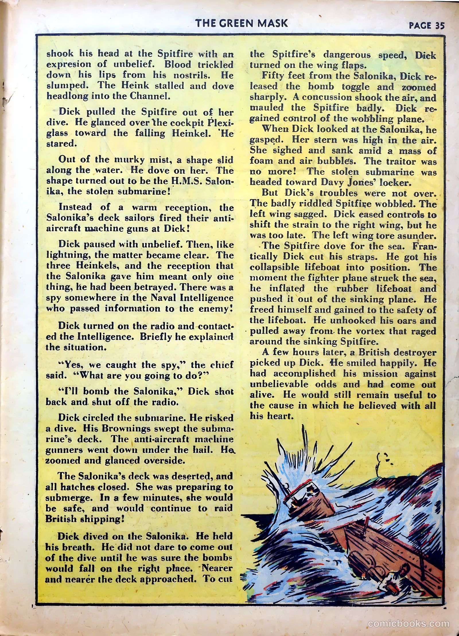 The Green Mask #5 — page 35 of 66