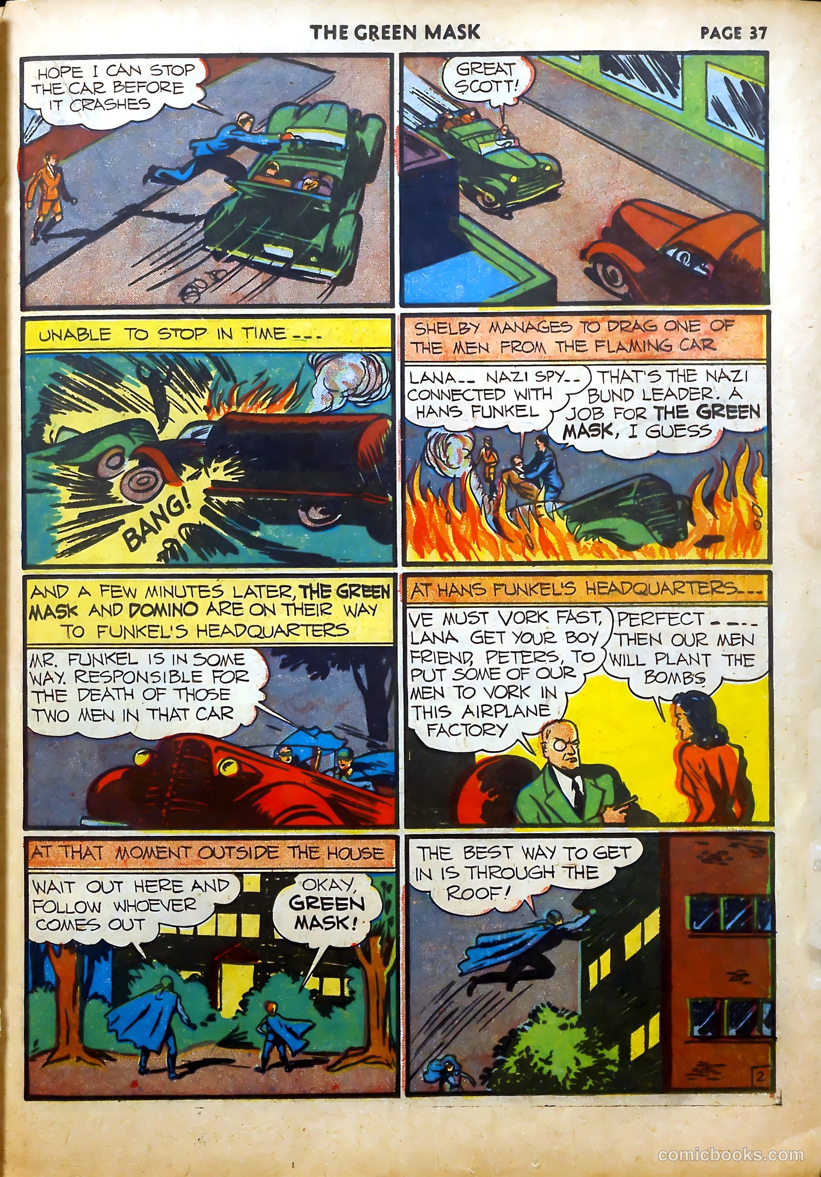 The Green Mask #5 — page 37 of 66