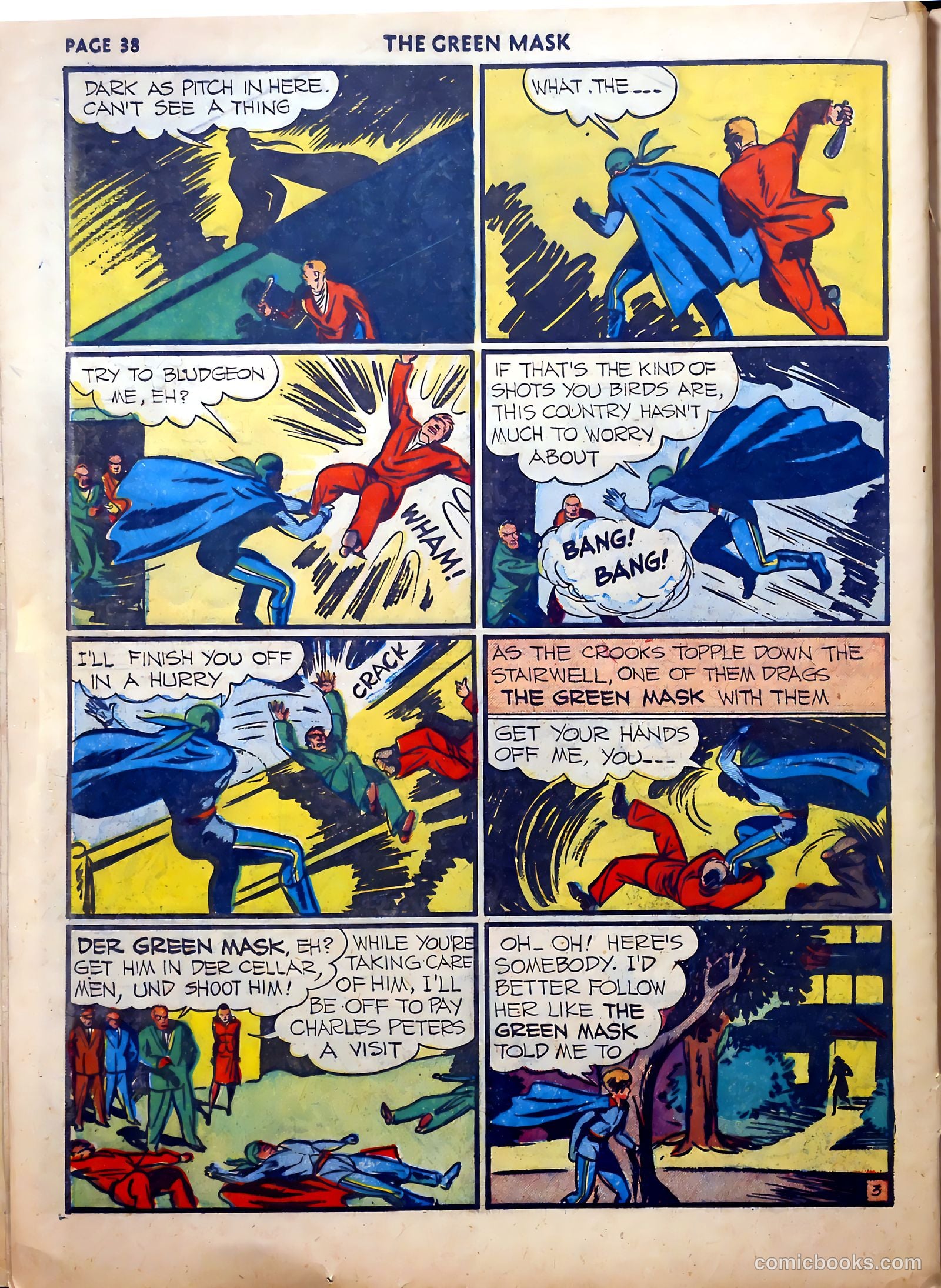 The Green Mask #5 — page 38 of 66