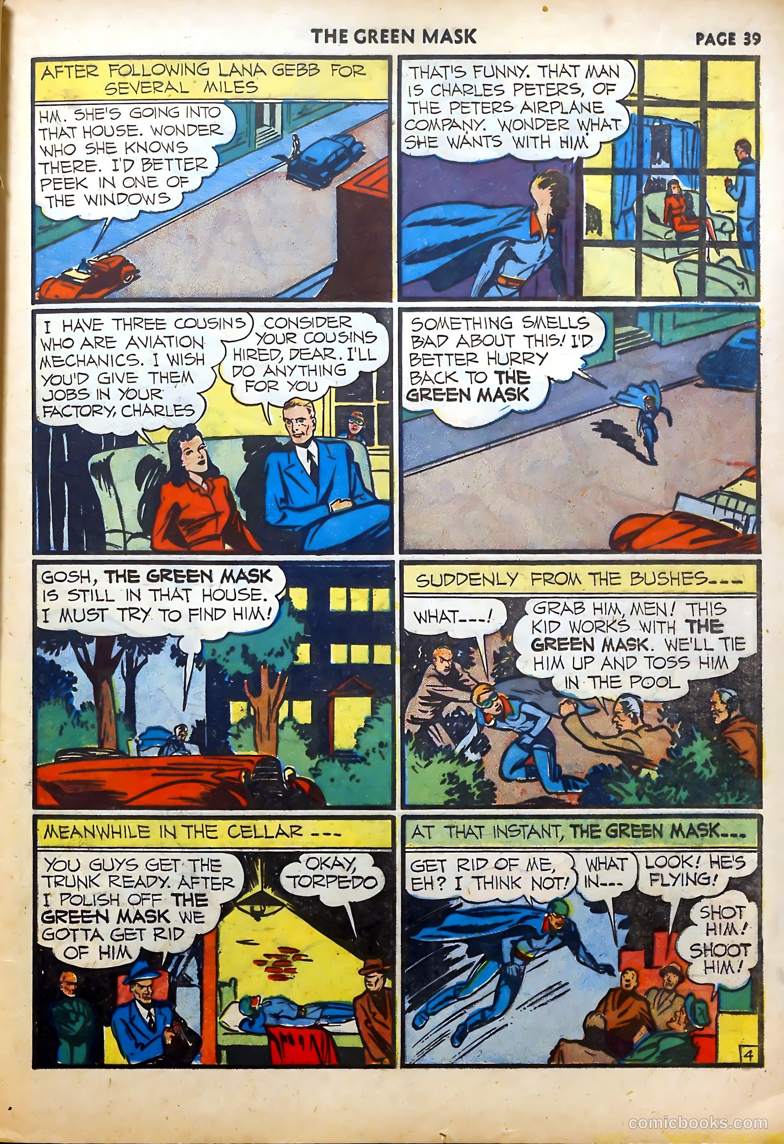 The Green Mask #5 — page 39 of 66