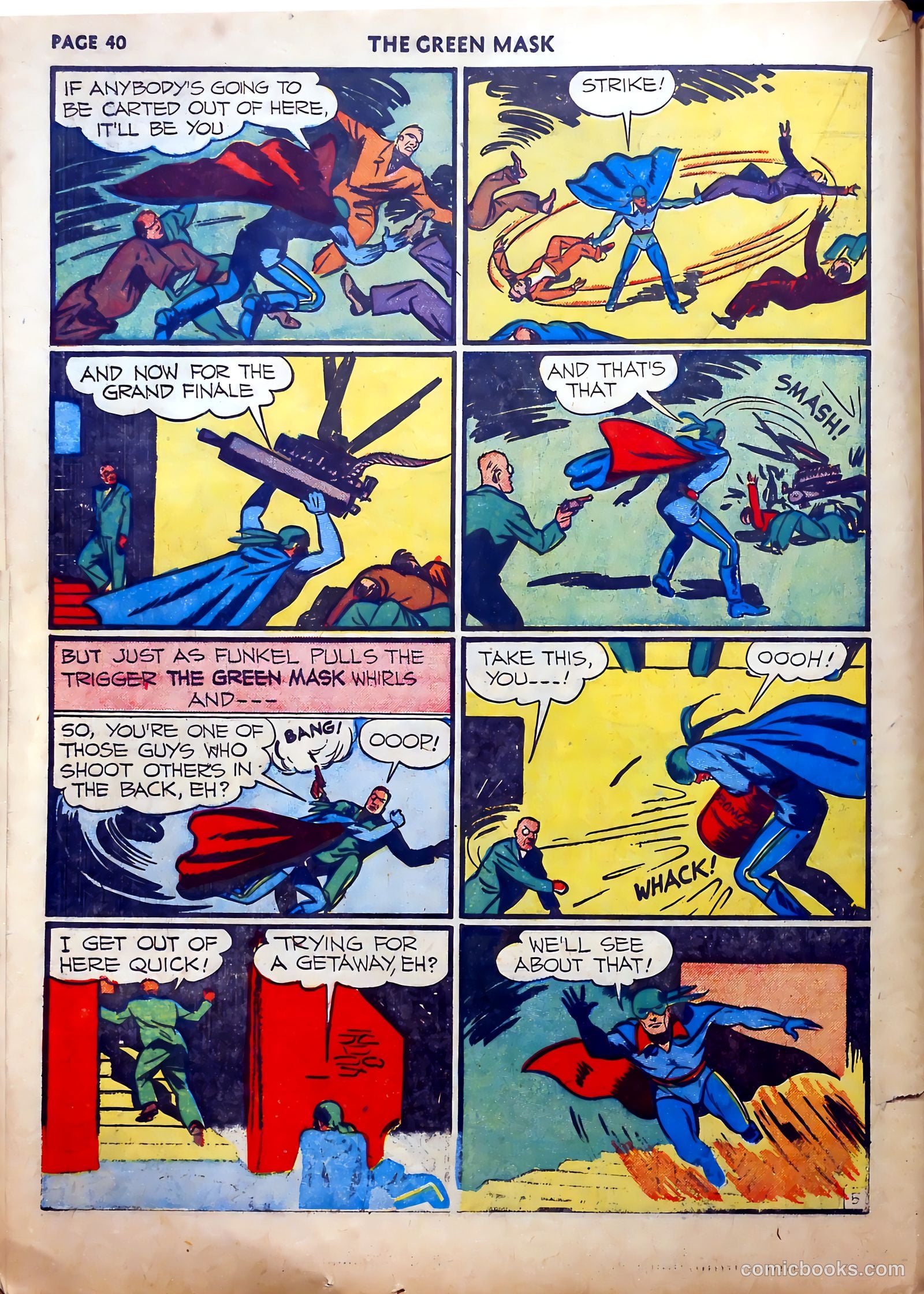 The Green Mask #5 — page 40 of 66