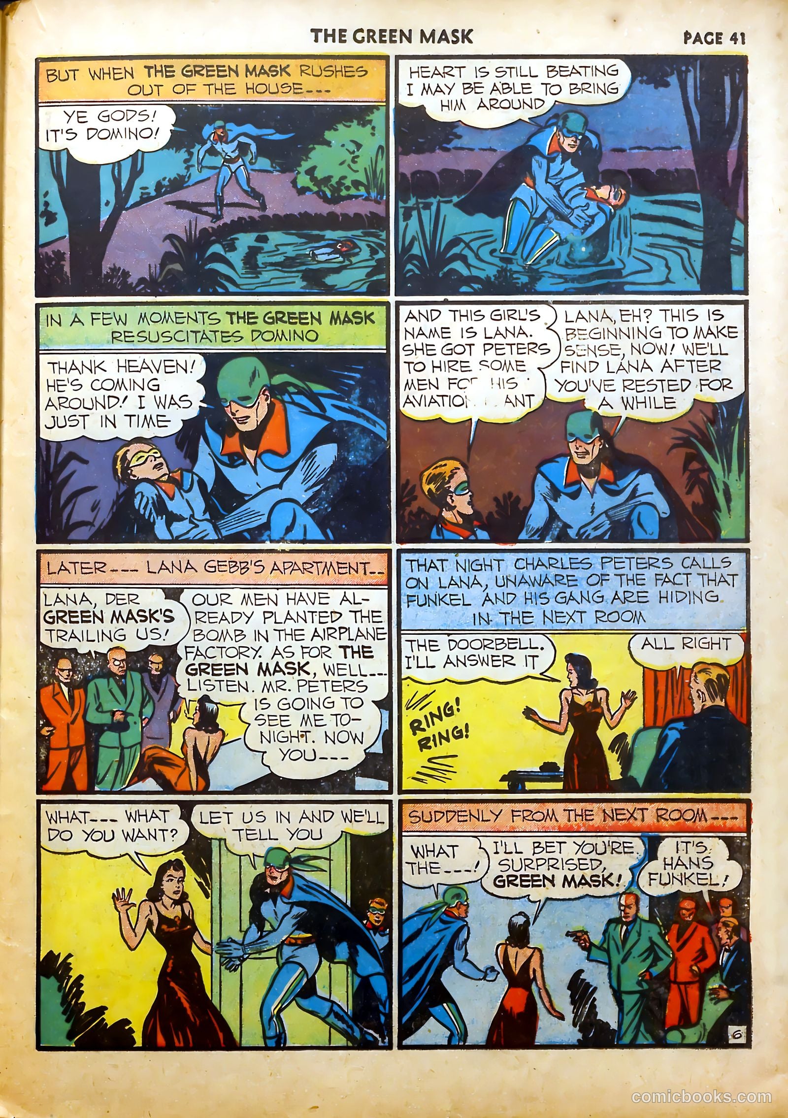 The Green Mask #5 — page 41 of 66