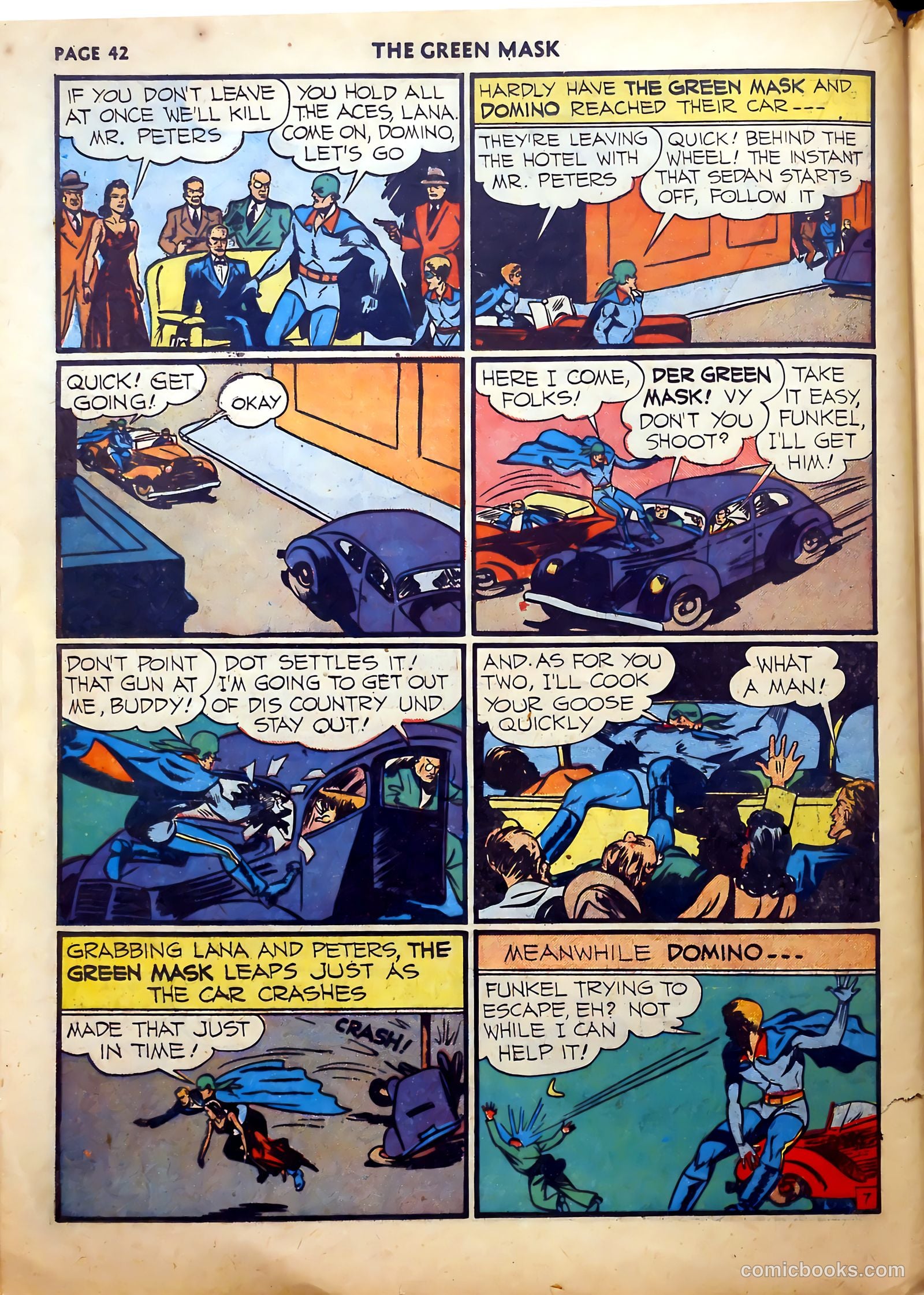 The Green Mask #5 — page 42 of 66