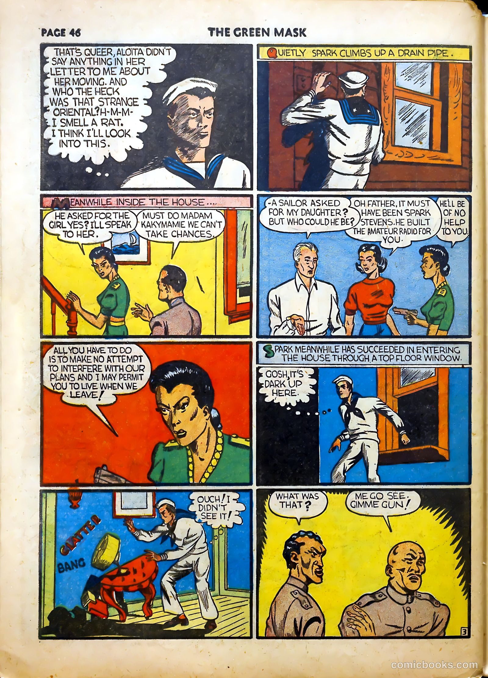 The Green Mask #5 — page 46 of 66