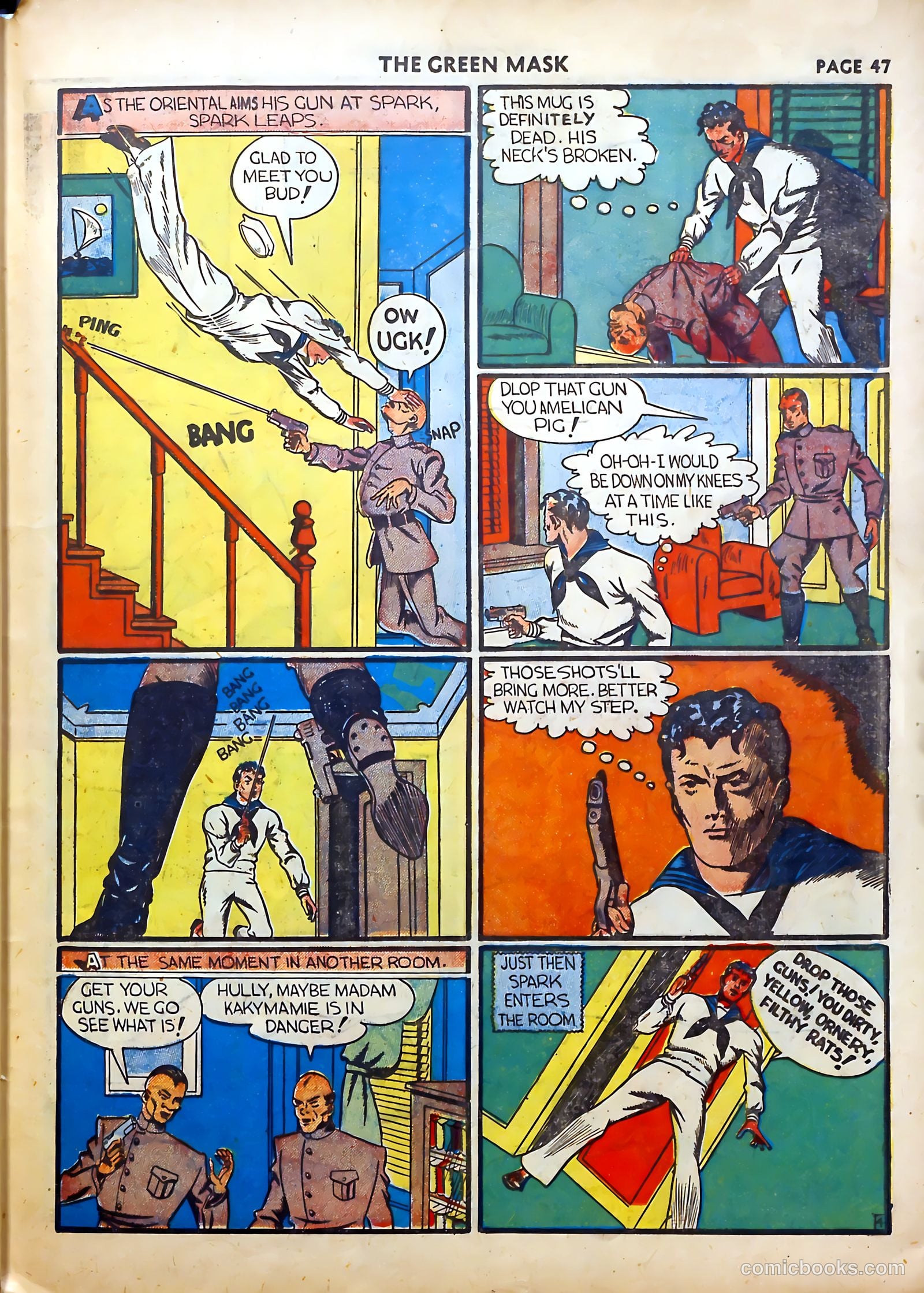 The Green Mask #5 — page 47 of 66