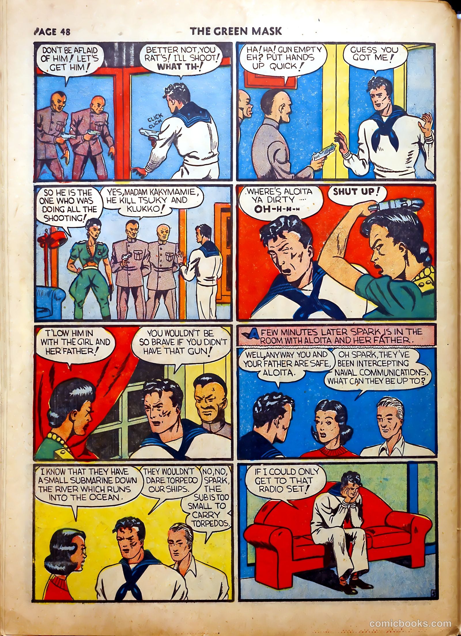 The Green Mask #5 — page 48 of 66