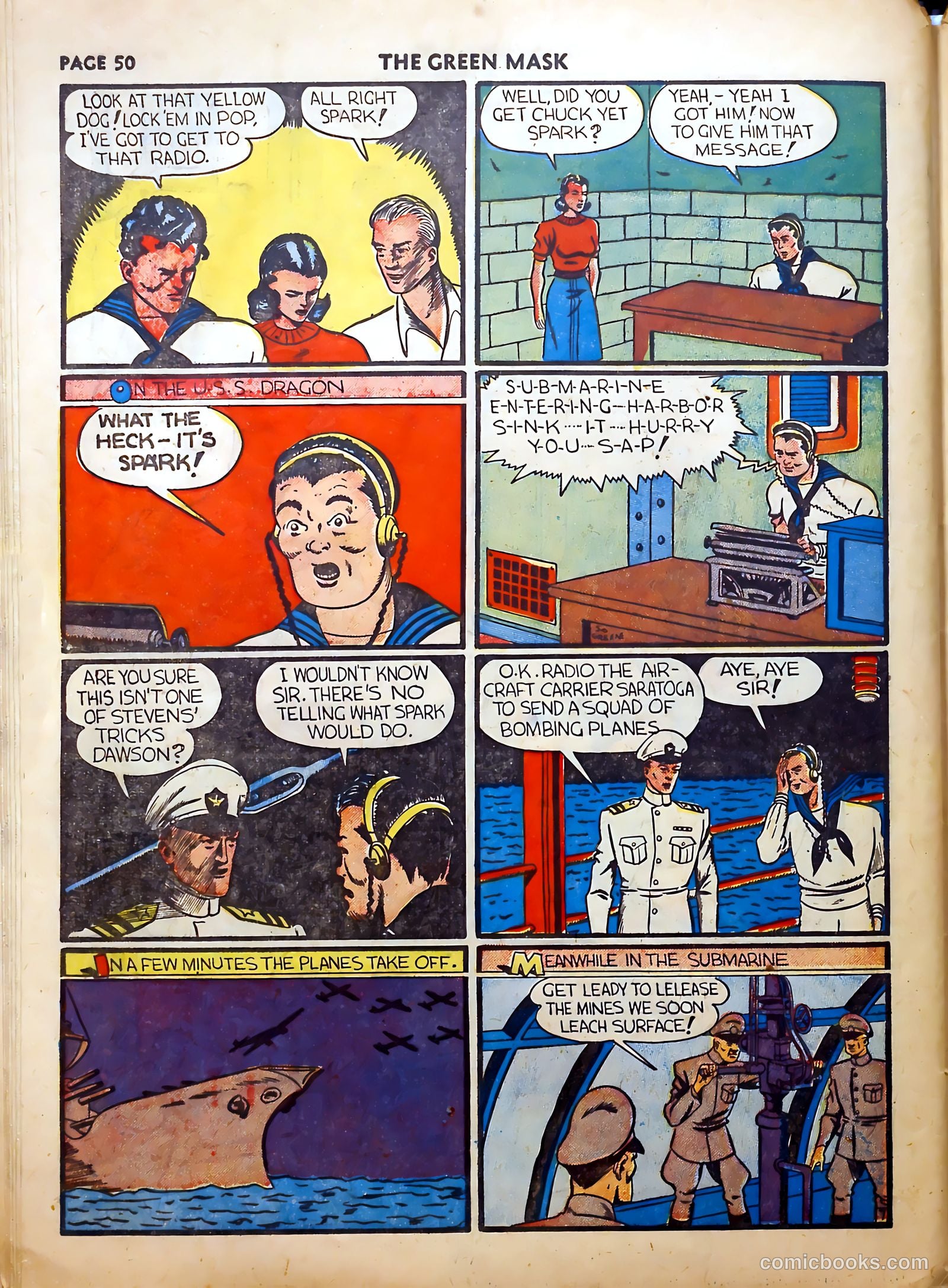 The Green Mask #5 — page 50 of 66