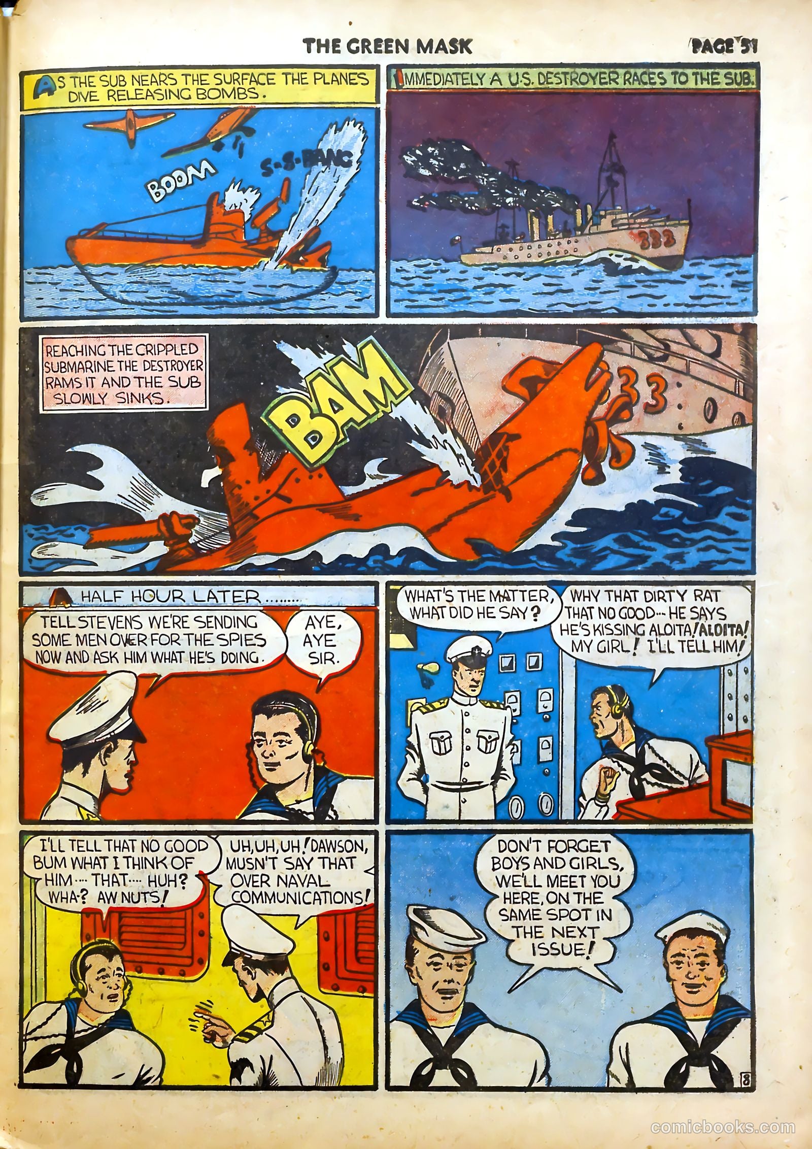 The Green Mask #5 — page 51 of 66