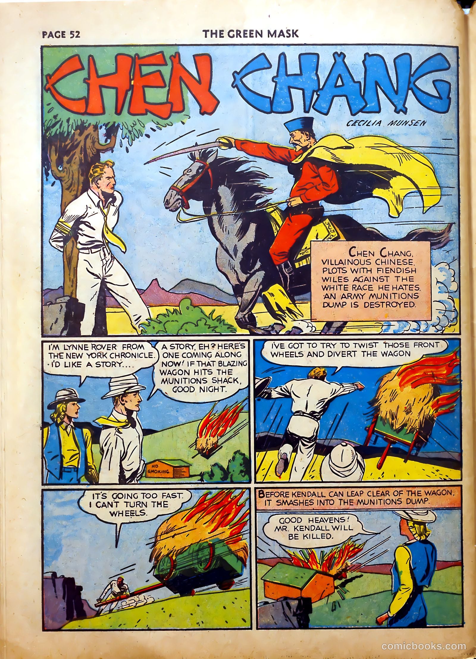 The Green Mask #5 — page 52 of 66