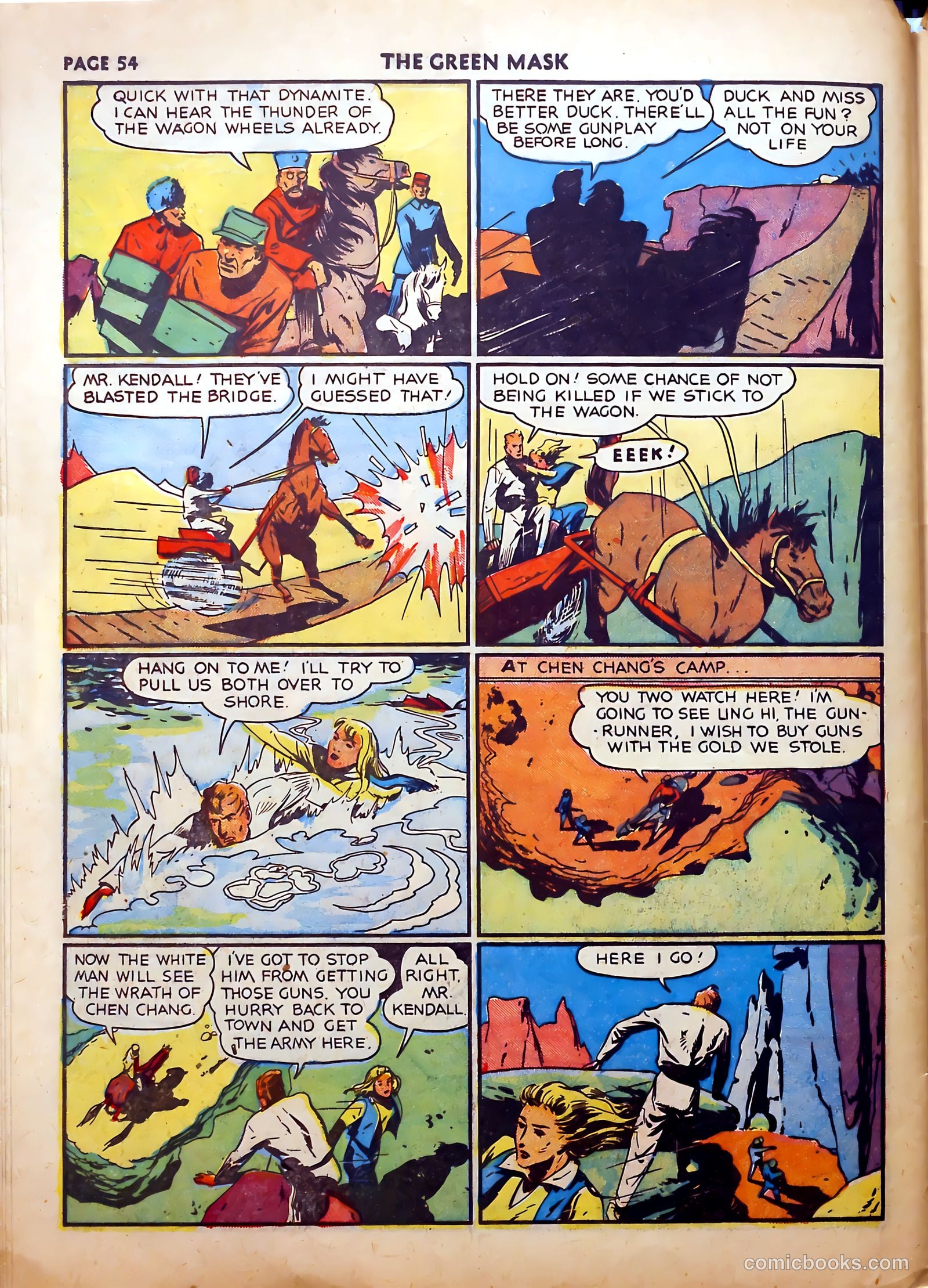 The Green Mask #5 — page 54 of 66