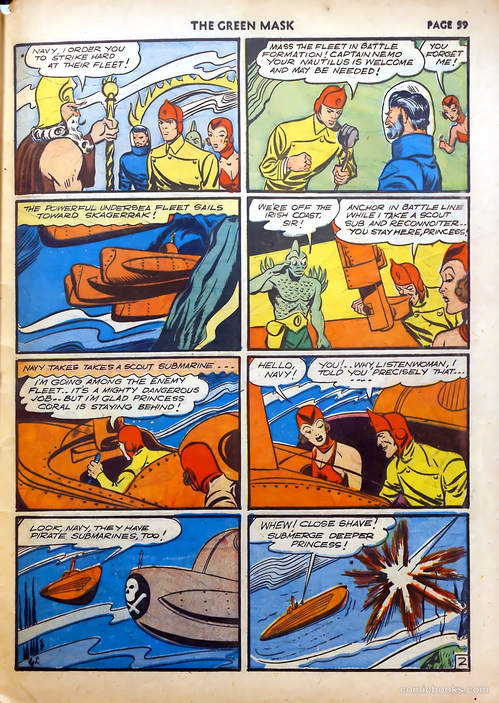 The Green Mask #5 — page 59 of 66