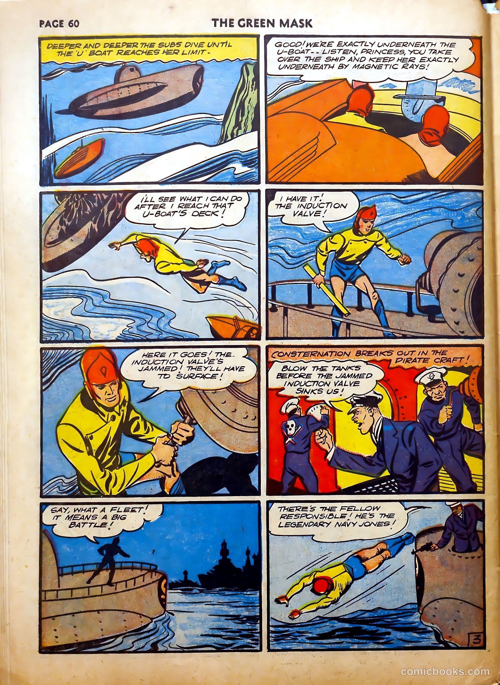 The Green Mask #5 — page 60 of 66