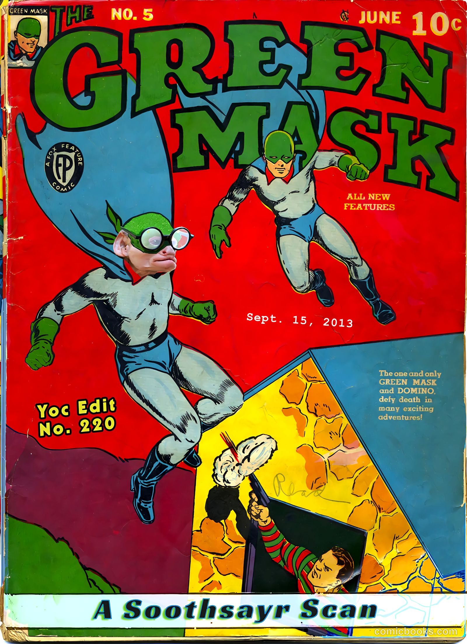 The Green Mask #5 — page 66 of 66
