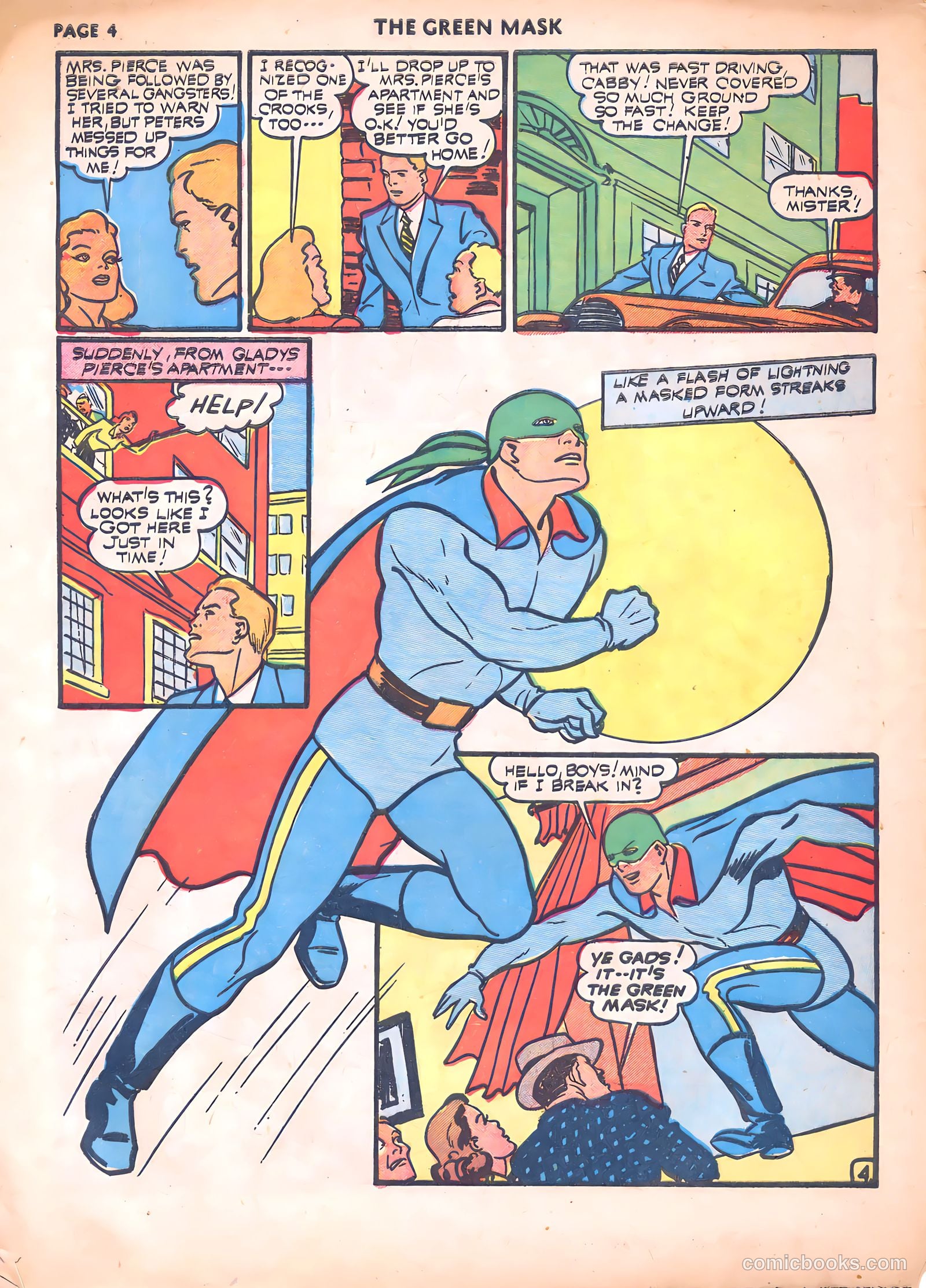 The Green Mask #7 — page 7 of 68