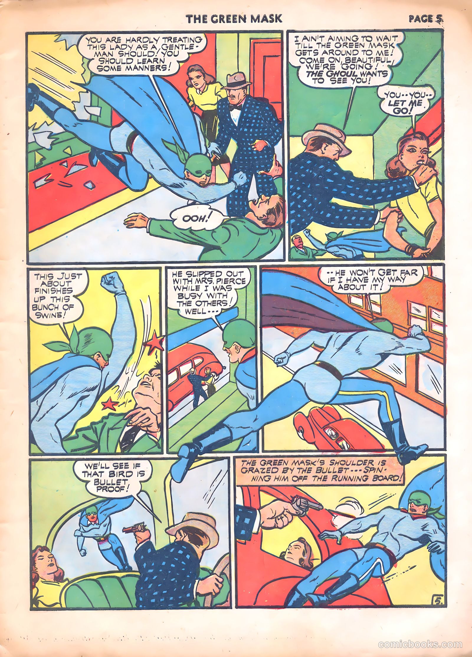 The Green Mask #7 — page 8 of 68